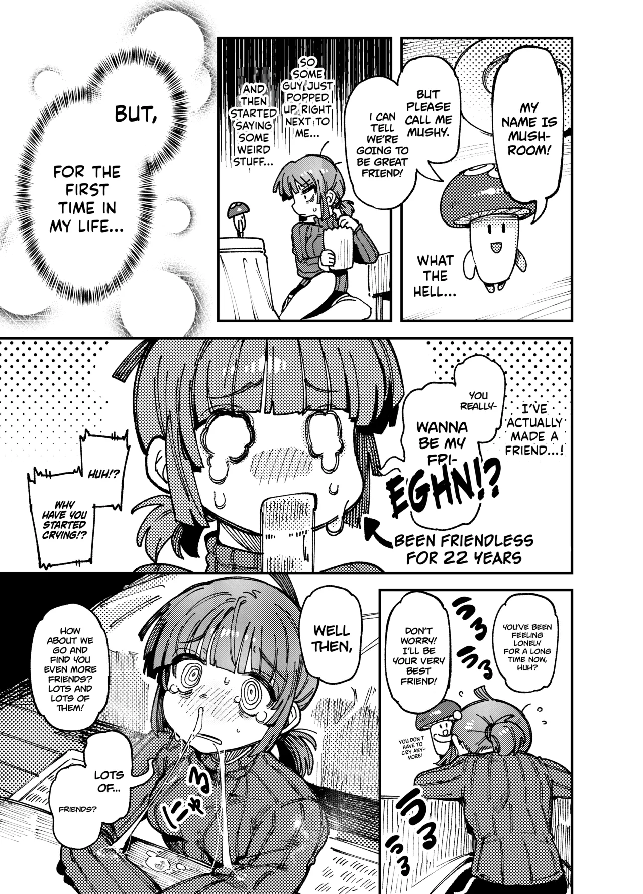 Hoshoku Shoujo (Karasu Chan)] Ie ga Shike Sugite Haete Kita Genkaku Yuuhatsu Kinoko wo Gosyoku Shite Hatsujyou Shita Ato no Are ya Kore [English] [Digital] изображение № 6