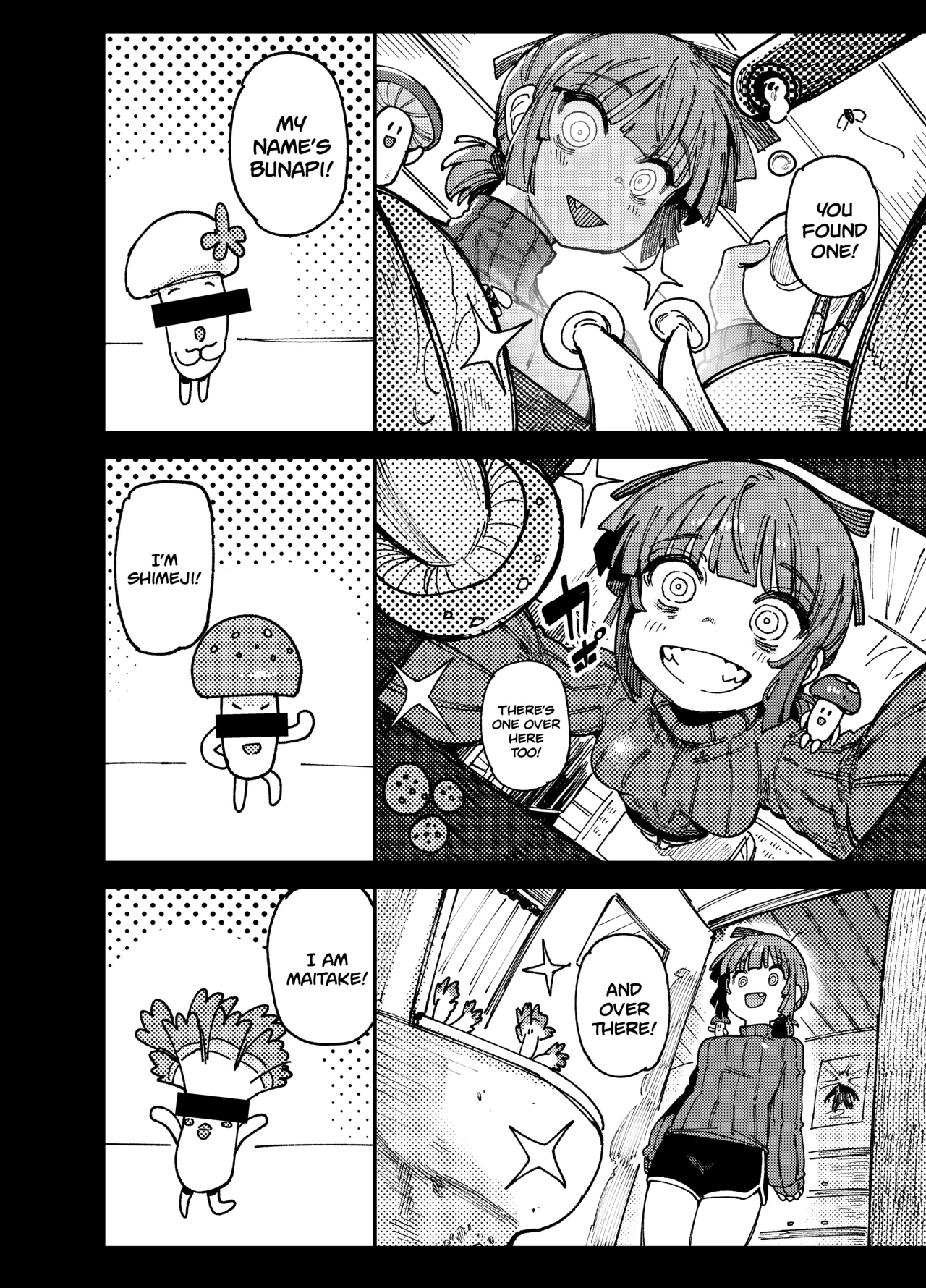 Hoshoku Shoujo (Karasu Chan)] Ie ga Shike Sugite Haete Kita Genkaku Yuuhatsu Kinoko wo Gosyoku Shite Hatsujyou Shita Ato no Are ya Kore [English] [Digital] изображение № 7