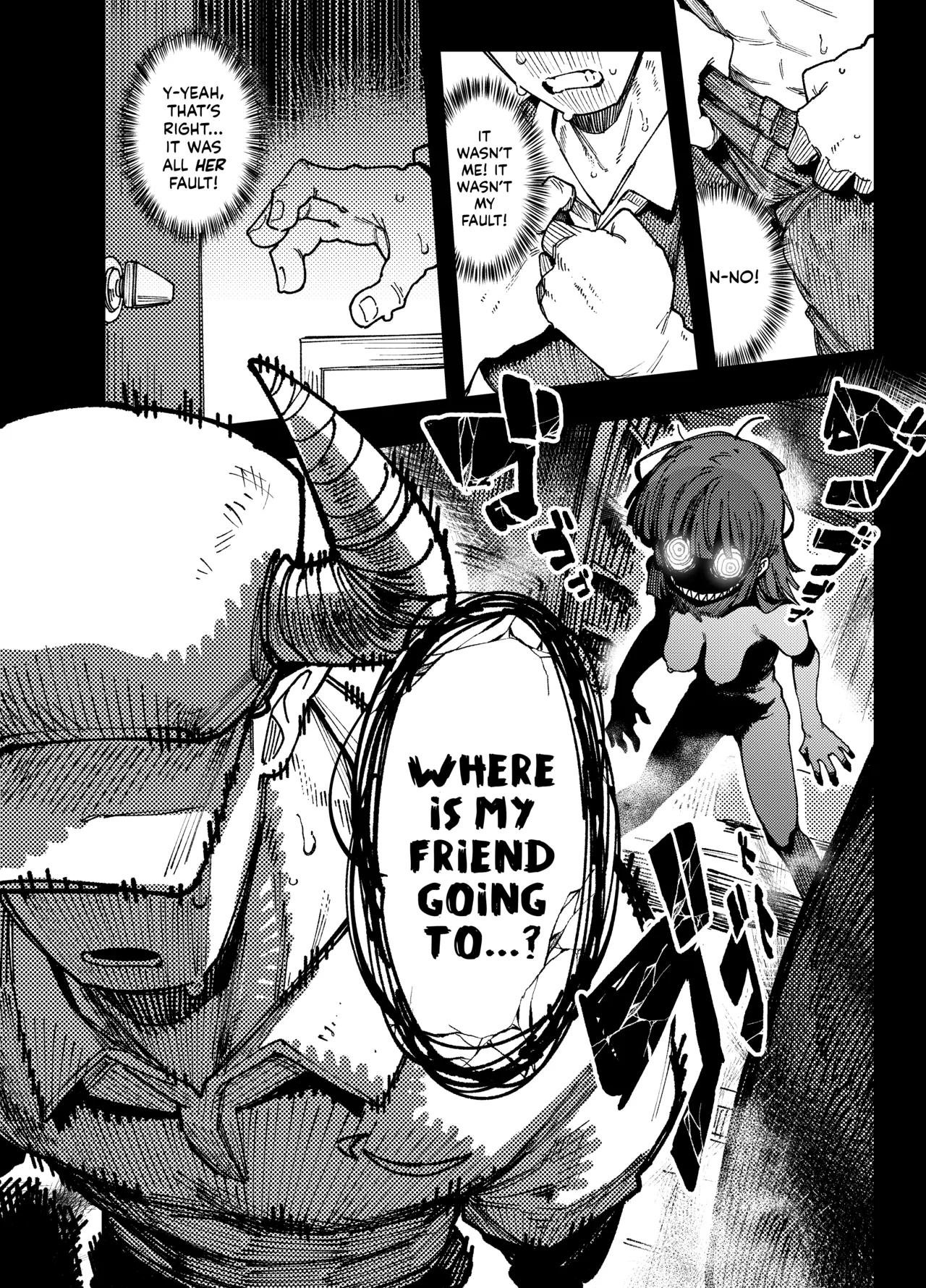 Hoshoku Shoujo (Karasu Chan)] Ie ga Shike Sugite Haete Kita Genkaku Yuuhatsu Kinoko wo Gosyoku Shite Hatsujyou Shita Ato no Are ya Kore [English] [Digital] изображение № 49