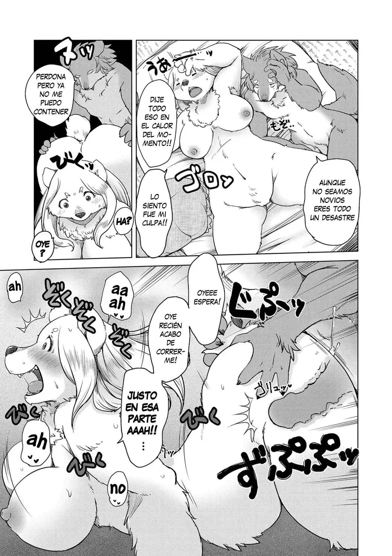 [Setouchi Kurage] Yumeutsutsu Nettaiya | Noche Calurosa de Ensueño (Juujin Apart Tokoharusou e Youkoso!) [Spanish] [Decensored][Harenchi no Fansub] numero di immagine  17