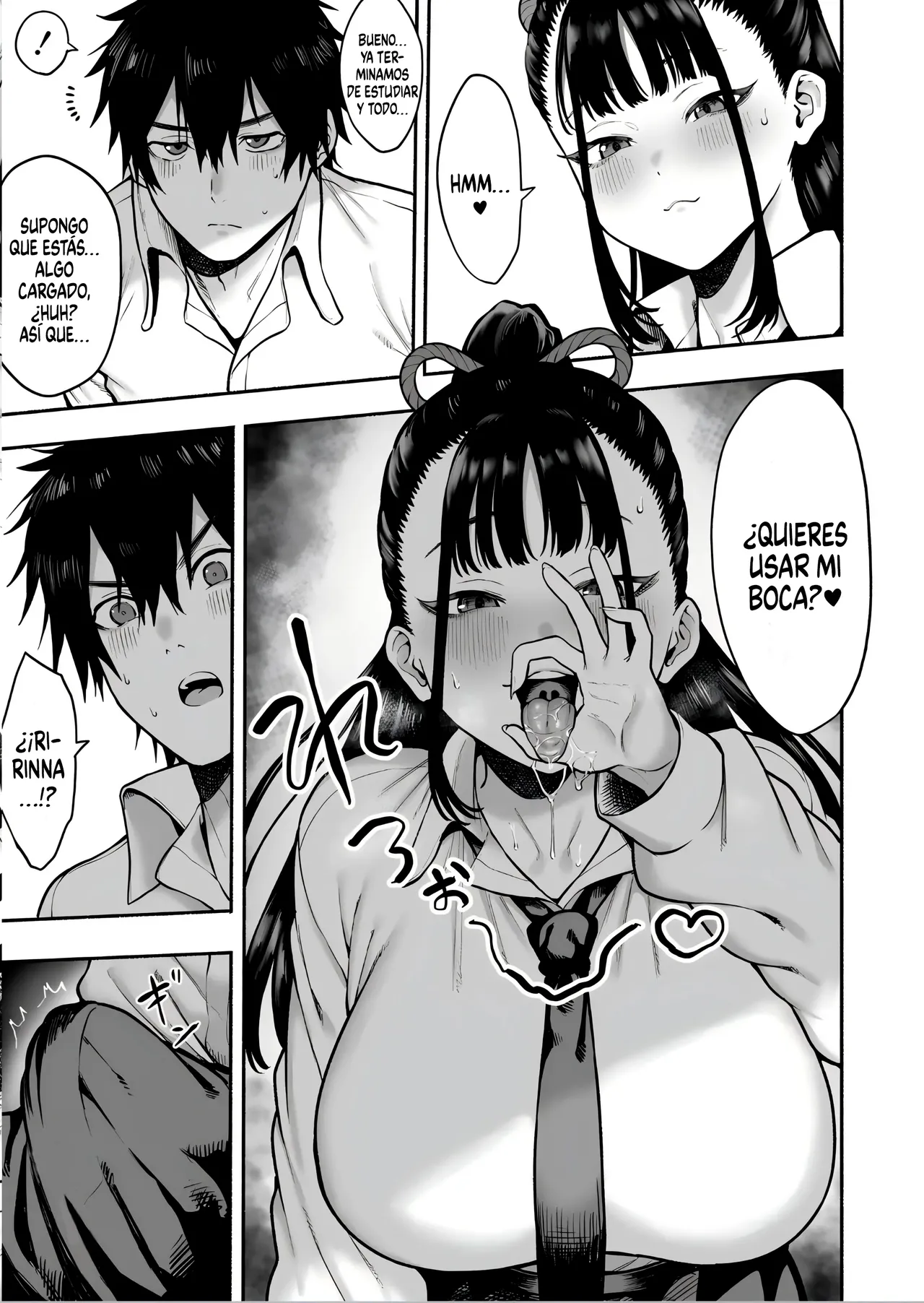 [Hitsuji_no_Udonya_(Inamimi)]_Kyonyuu_Osananajimi_Kanojo_ni_Yuuwaku_sarete_Icha_Love_Oho_Ecchi_suru_Hanashi sin censura imagen número 6