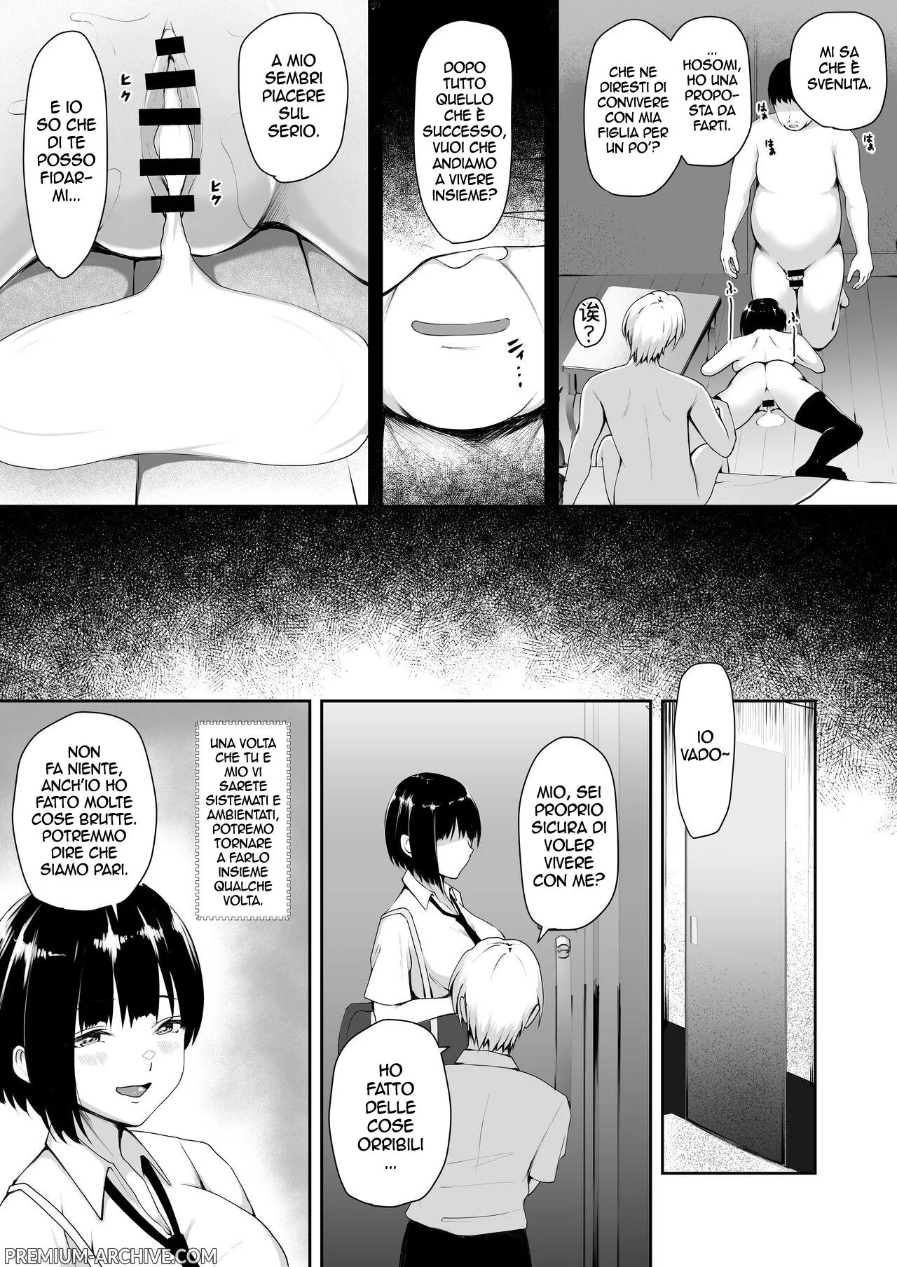 [Yamitsukihaguhagu (Kuware)] Share Manko ~Joushi no Musume ga Ochiru made~ | Vagina condivisa fino a far crollare la figlia del capo [Italian] 画像番号 43