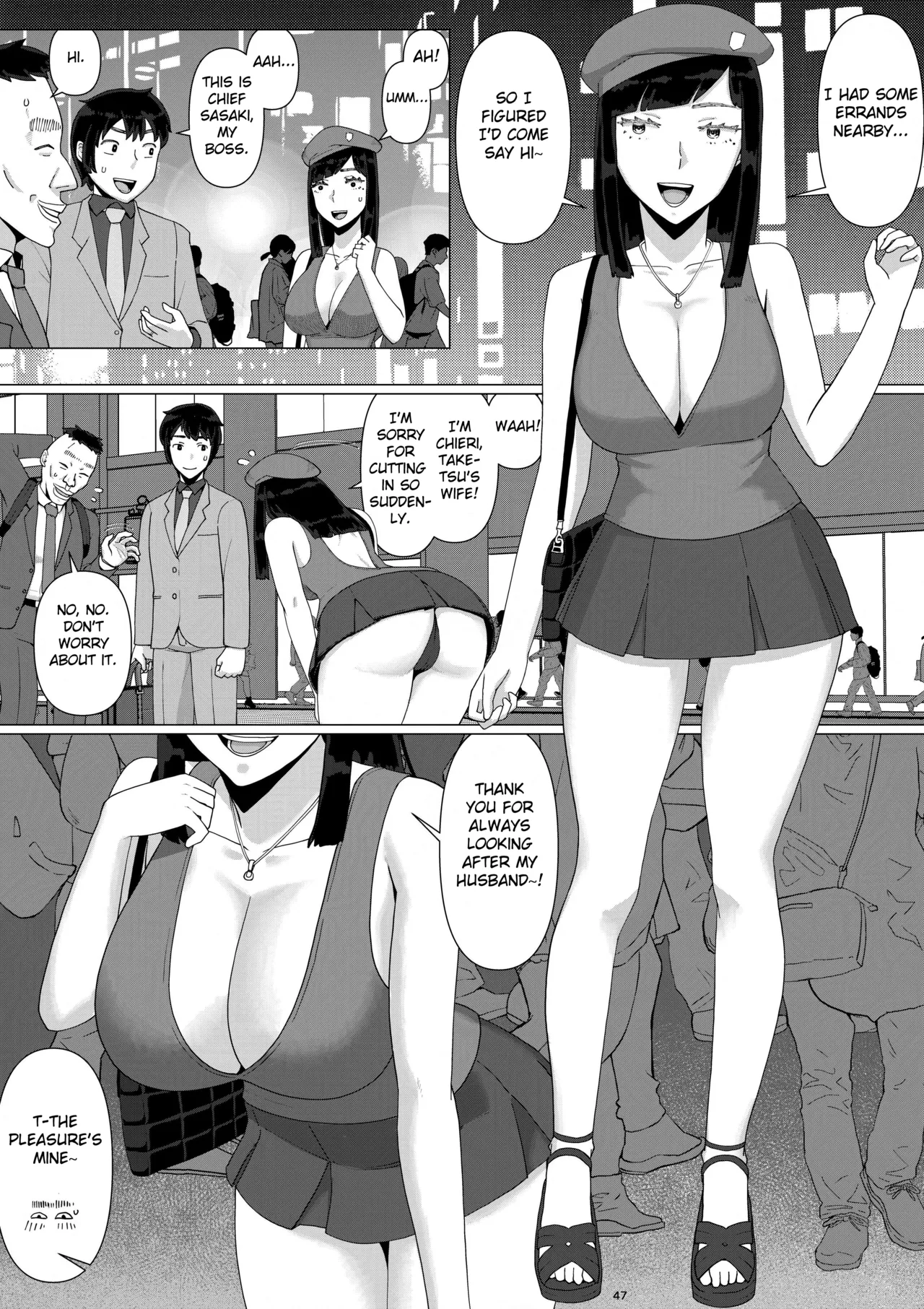 [Jigoku no Nyanko] Chieri-san wa Makerarenai! 3 -Otto Kounin de Dare no Seishi demo Jusei suru Hentai Benki Zuma- Dai 5-kan [English] [Fated Circle] imagen número 49