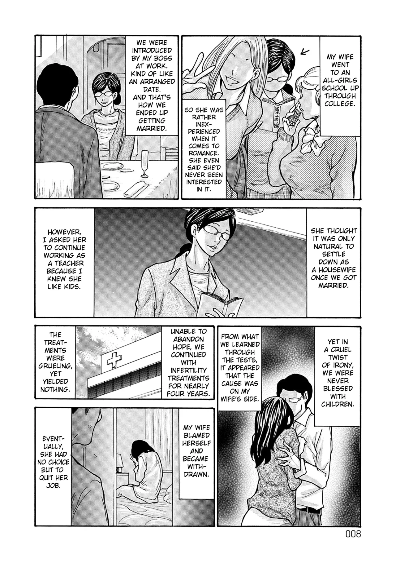[Aoi Hitori] Shikkarimono no Tsuma ga Kinjo no Fushi ni Netorarete Kairaku Ochi Suru made chapter 1-4 [Digital] [English] [Fated Circle] 画像番号 7
