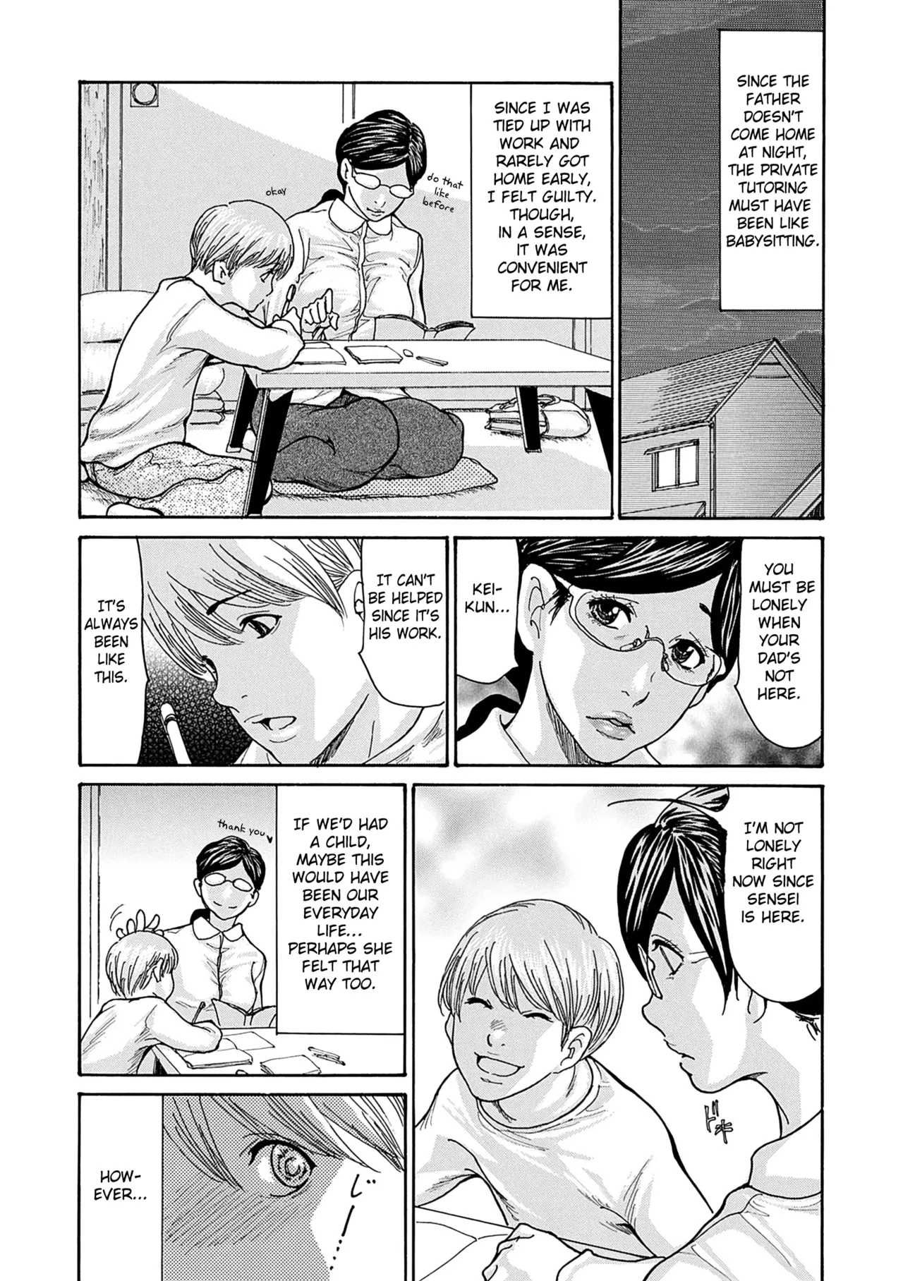 [Aoi Hitori] Shikkarimono no Tsuma ga Kinjo no Fushi ni Netorarete Kairaku Ochi Suru made chapter 1-4 [Digital] [English] [Fated Circle] 画像番号 9