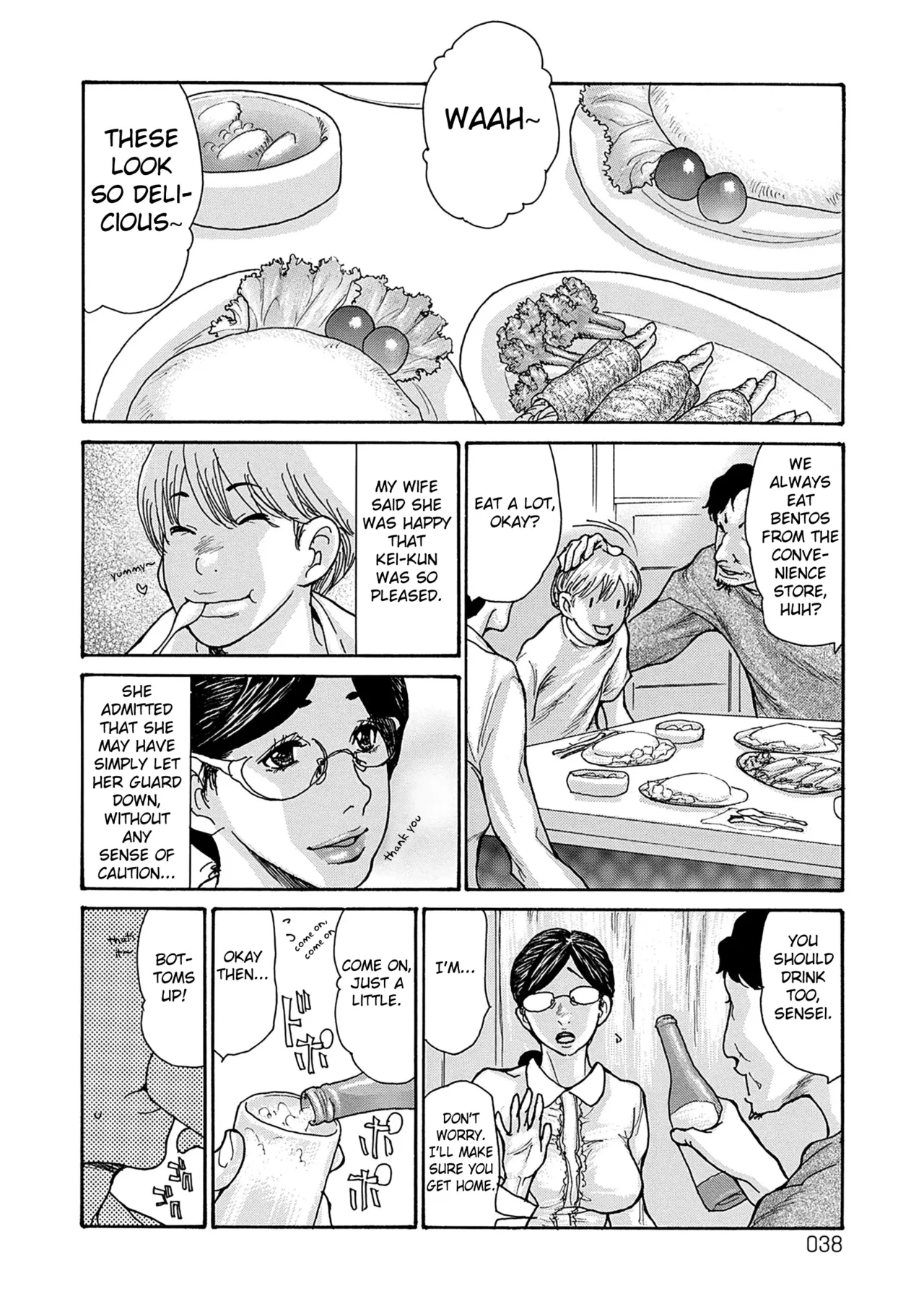 [Aoi Hitori] Shikkarimono no Tsuma ga Kinjo no Fushi ni Netorarete Kairaku Ochi Suru made chapter 1-4 [Digital] [English] [Fated Circle] 画像番号 37