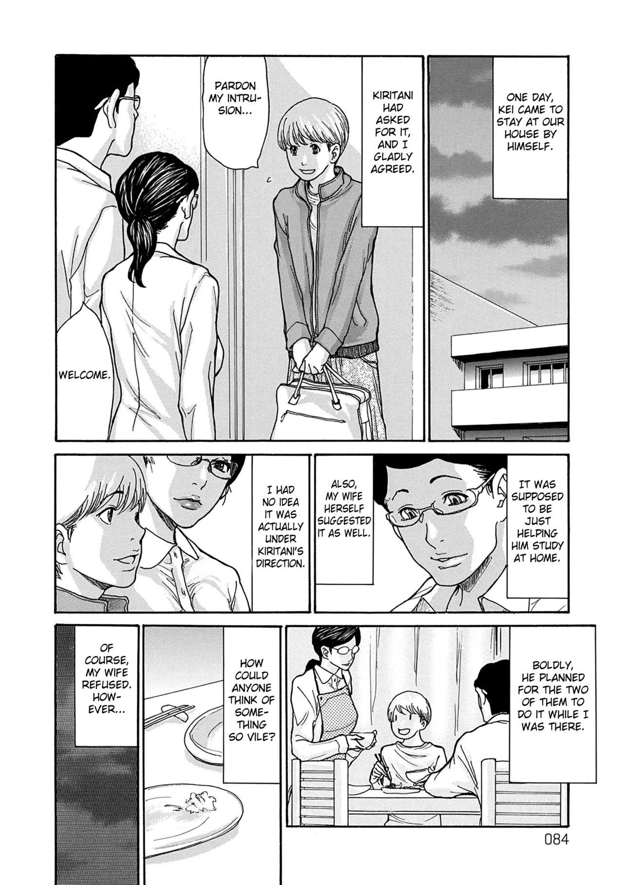 [Aoi Hitori] Shikkarimono no Tsuma ga Kinjo no Fushi ni Netorarete Kairaku Ochi Suru made chapter 1-4 [Digital] [English] [Fated Circle] 画像番号 83