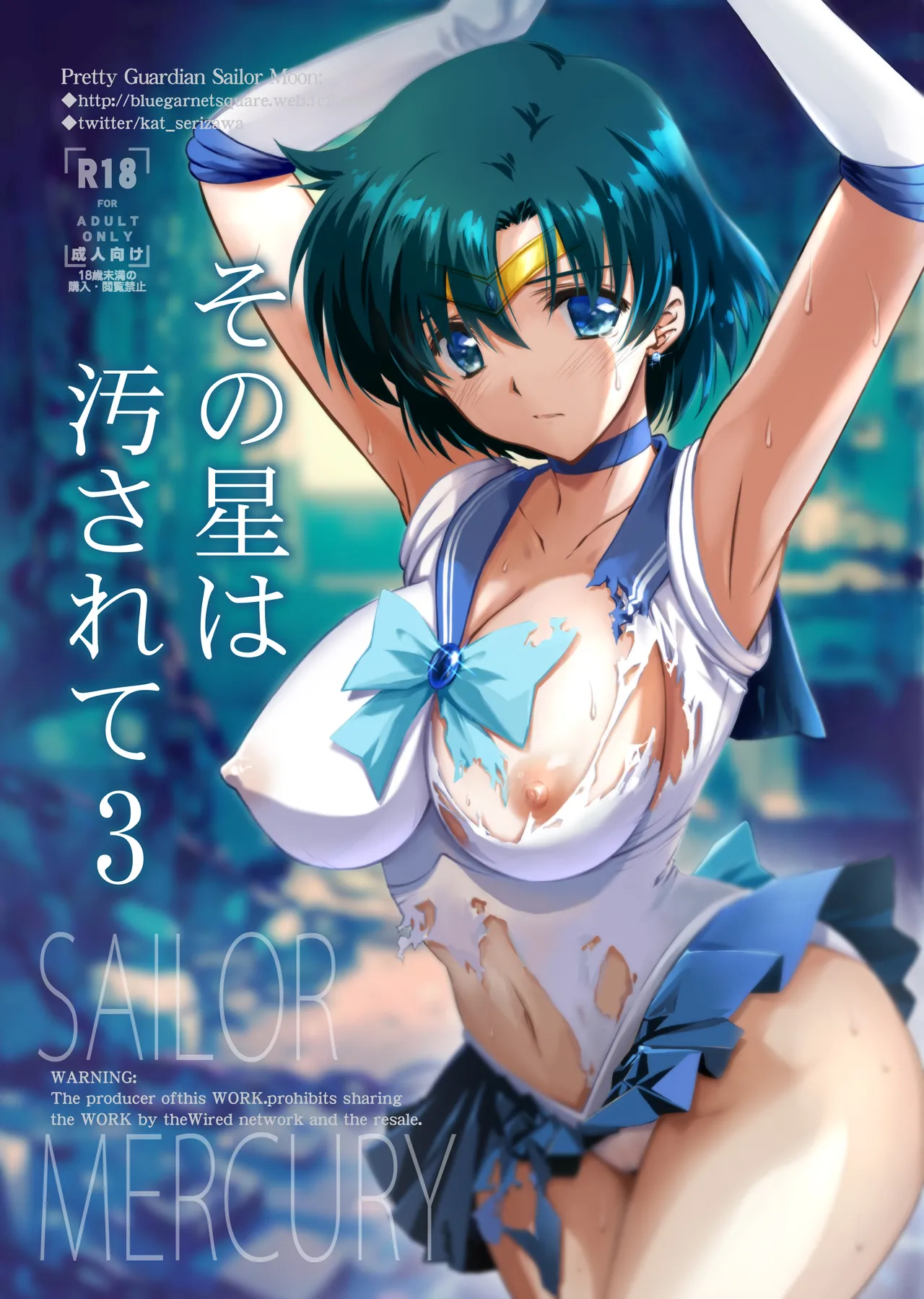 [BLUE GARNET (Serizawa Katsumi)] Sono Hoshi wa Yogosarete 3  | 被玷污的那颗星 3 (Bishoujo Senshi Sailor Moon) [Chinese] [光阴个人汉化] [Digital] Bildnummer 1