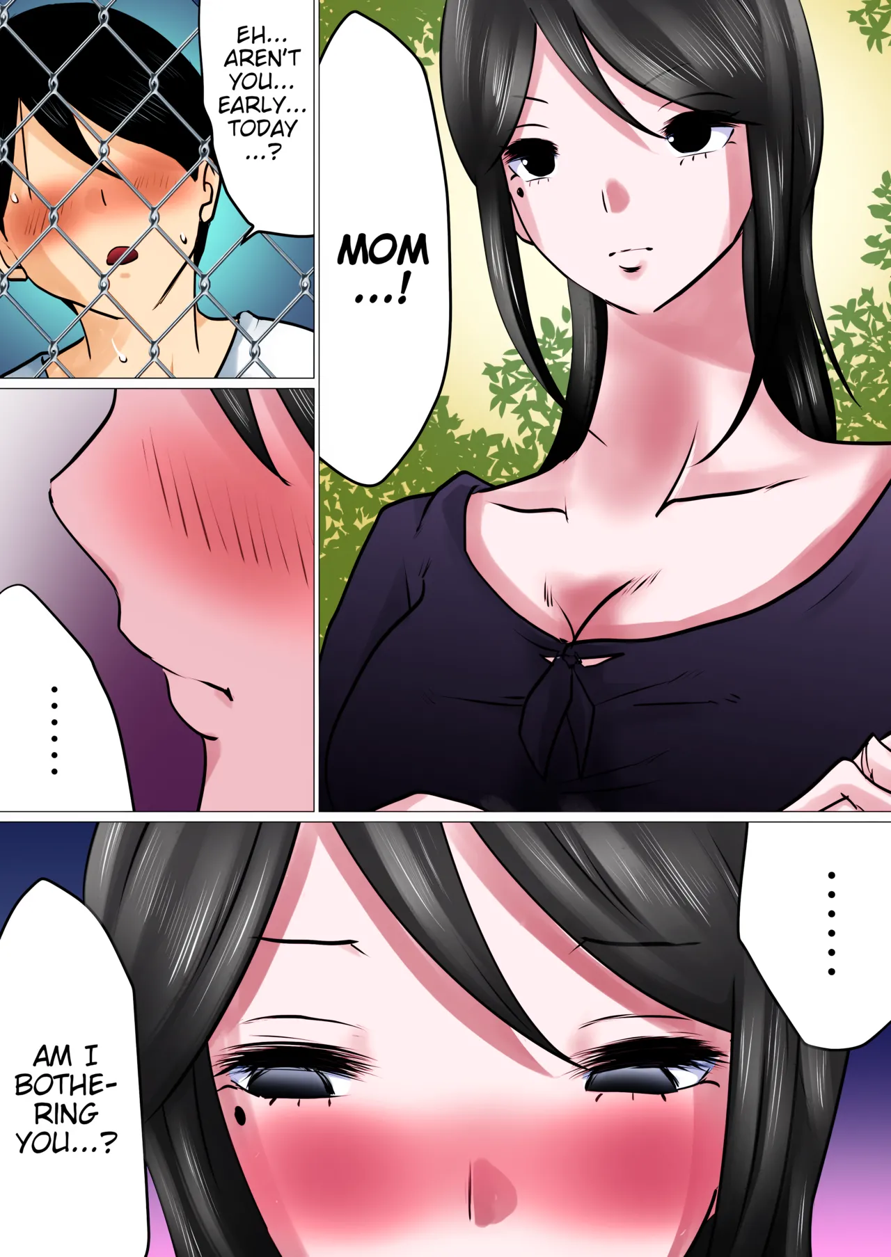 [Makoto Shiyaka] Bokushika Shiranai, Cool na Haha no Ura no Kao. | The Secret Face of My Cool Mother Only I Know. [English ] [Colorized] [Partially Uncensored] [Poranya] 图片编号 45