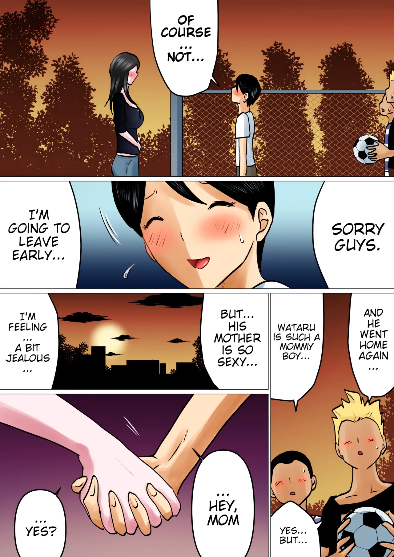 [Makoto Shiyaka] Bokushika Shiranai, Cool na Haha no Ura no Kao. | The Secret Face of My Cool Mother Only I Know. [English ] [Colorized] [Partially Uncensored] [Poranya] 图片编号 46