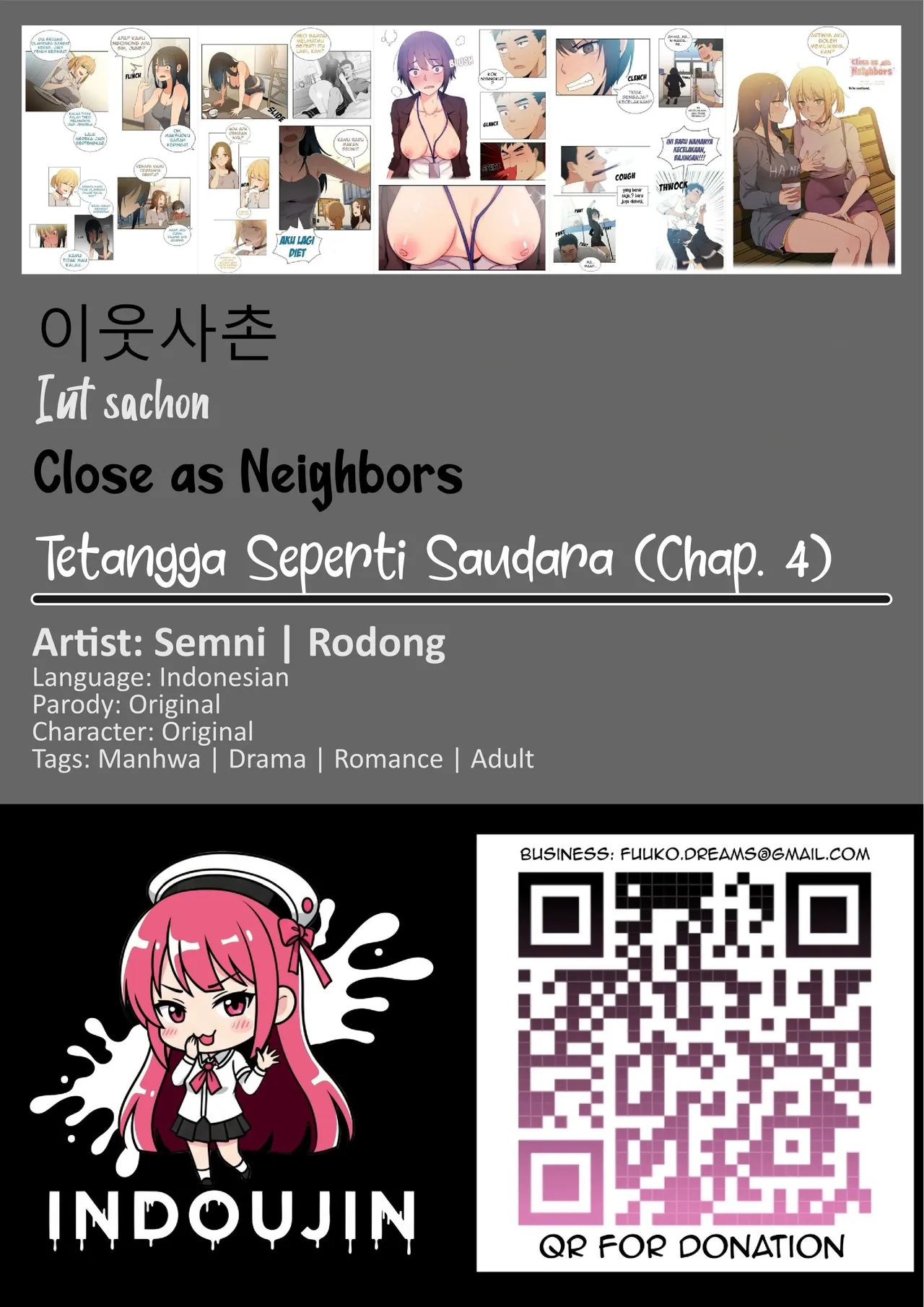 Tetangga Seperti Saudara (Chapter 4) [Indonesian] | 이웃사촌 | Iut-sachon | Close as Neighbors 图片编号 1