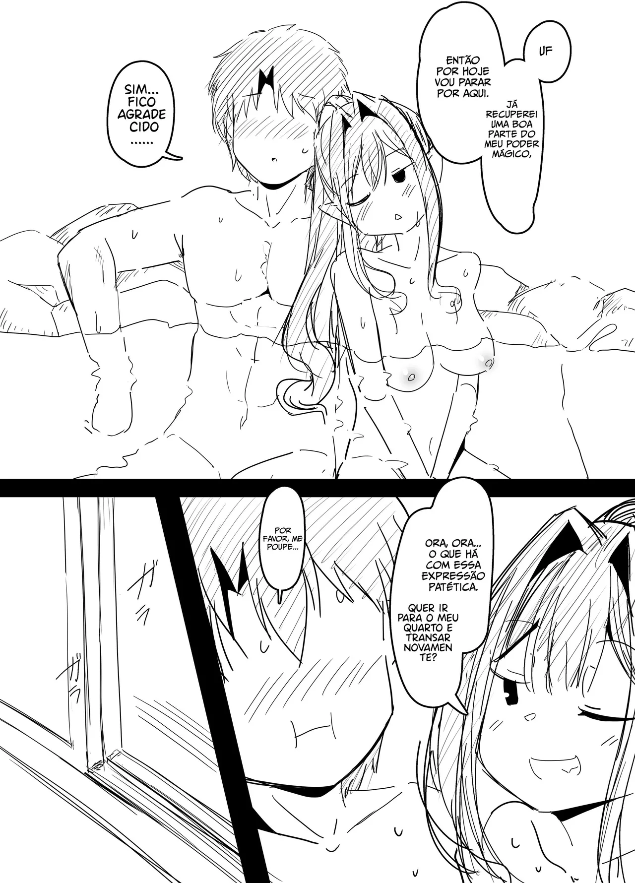 [Corundum] Simulator-nai no Koushuu Yokujyou de Oppajimeru Baka-ple | O casal bobo que começa a se agarrar no banho público do simulador (Fate Grand Order) [Portuguese-BR] 图片编号 8