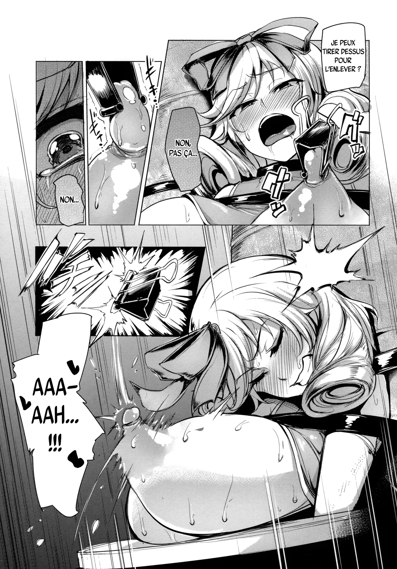 (C89) [A Gokuburi (Sian)] Haruka-sama, Usui Hon no Sadame de Mai Junjichae | La danse sacrificielle d’Haruka, des doujinshi érotiques ! (Senran Kagura) [french] 图片编号 15