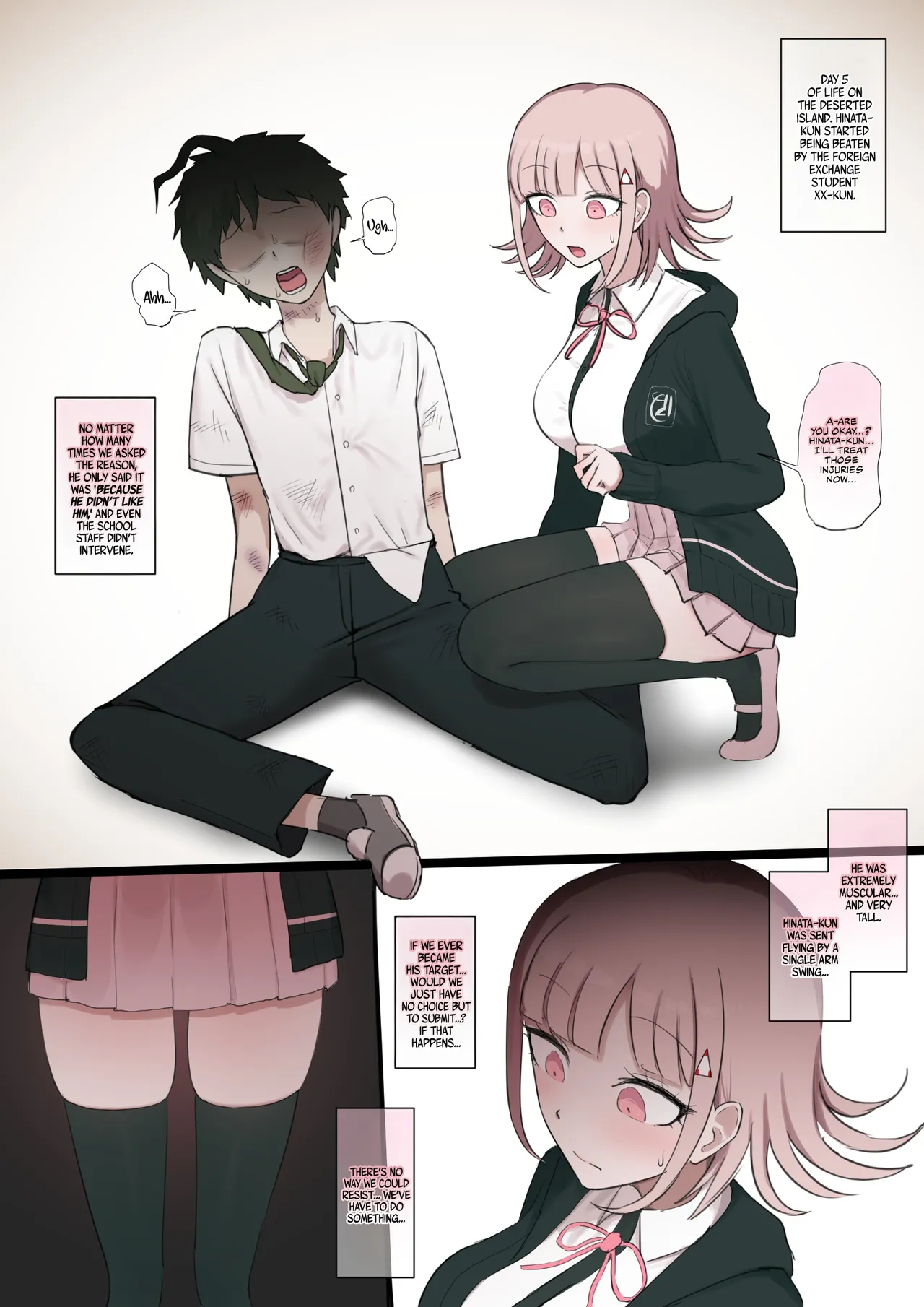[Giga] Mahiru x Nanami BBC part 1 + Nanami x Mahiru BBC 2 + Nanami ×BBC 3 (Danganronpa 2) 图片编号 4