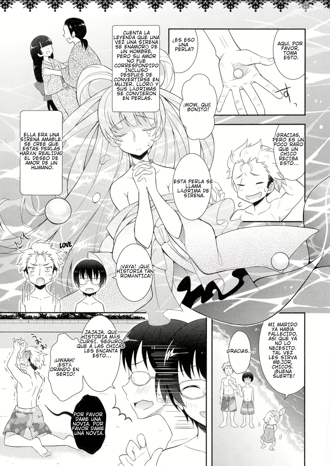 Nagisa no Mermaid | Mermaid on the Shore [TF SCANS] image number 3