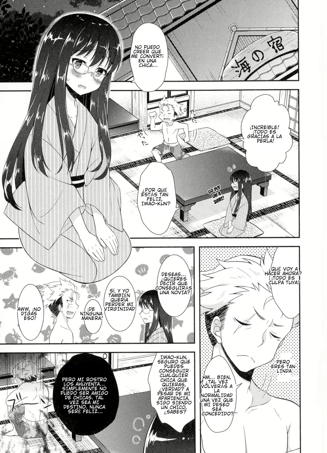 Nagisa no Mermaid | Mermaid on the Shore [TF SCANS] image number 5