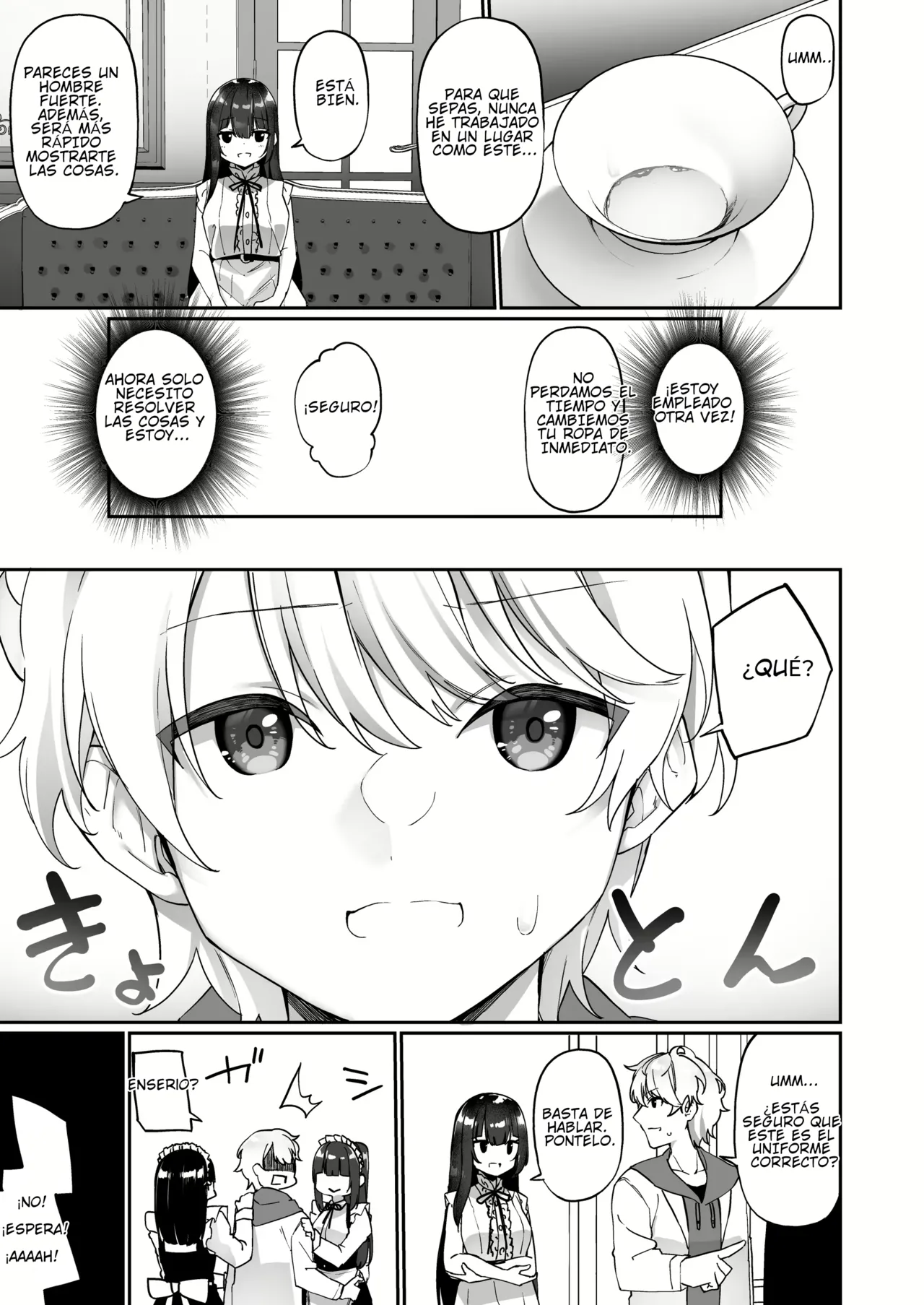 I Turned Into a Sexual Relief Maid [TF SCANS] image number 4