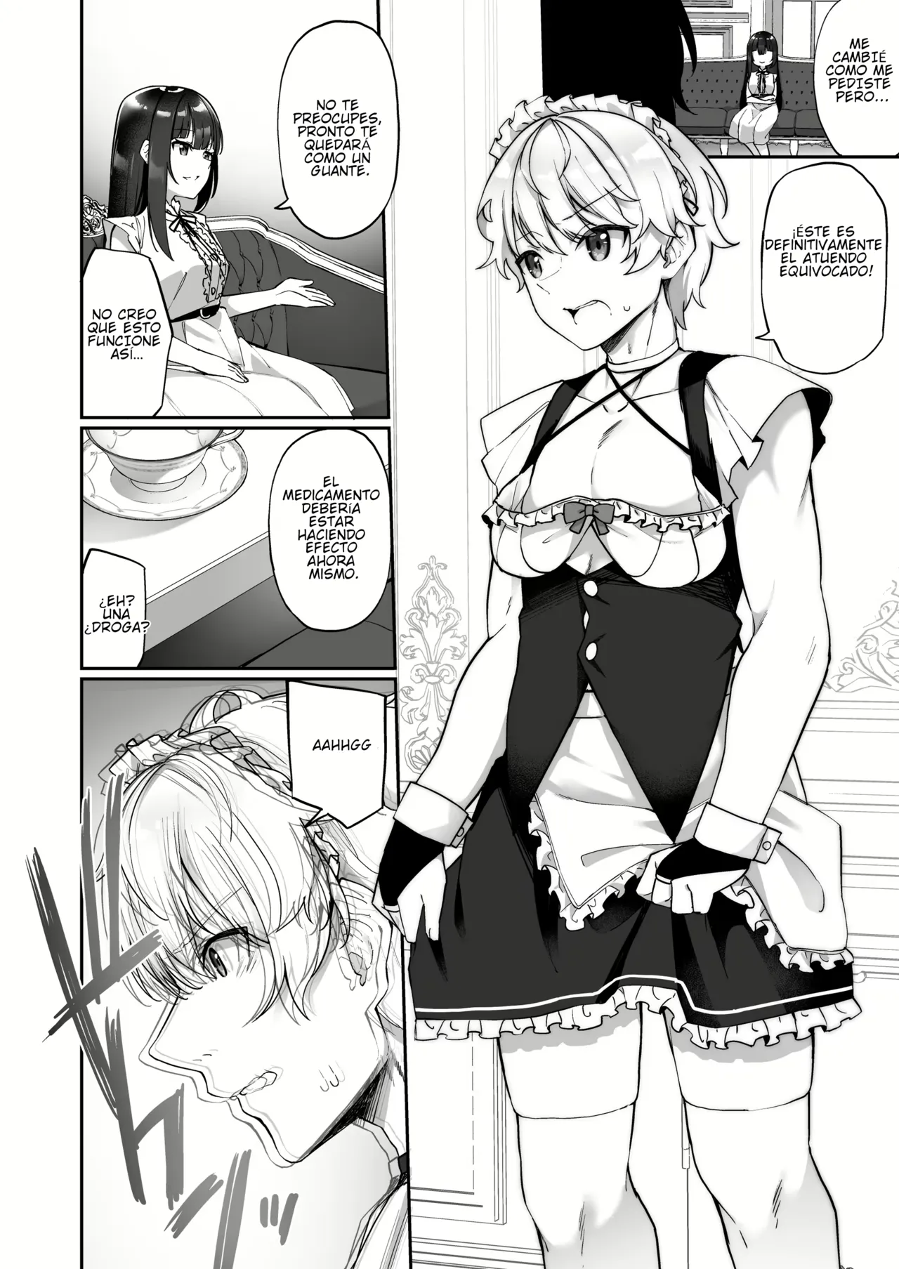 I Turned Into a Sexual Relief Maid [TF SCANS] image number 5