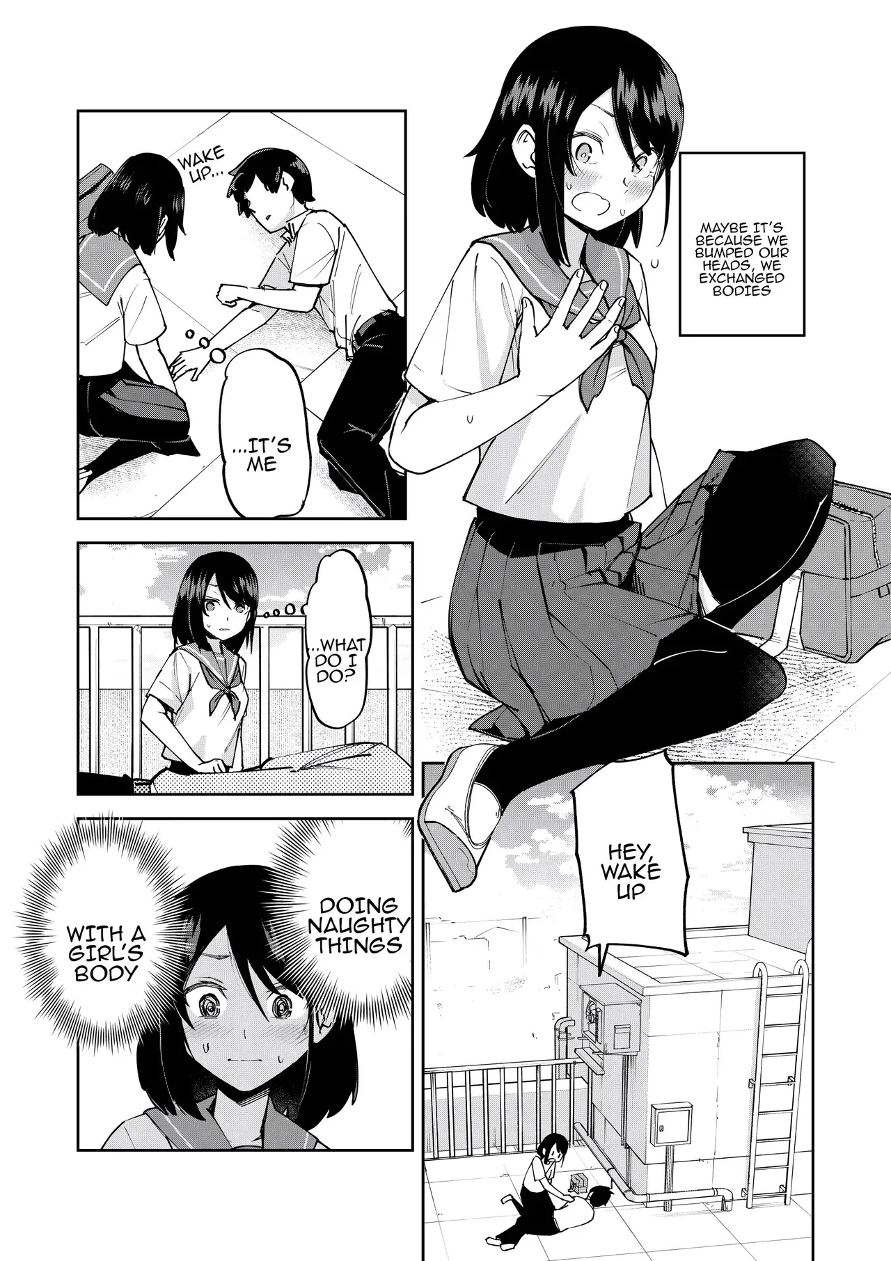 [Renshi Chiu] Irekawatta dake nanoni | Even though we only exchanged bodies [Tenuous Scans] image number 1