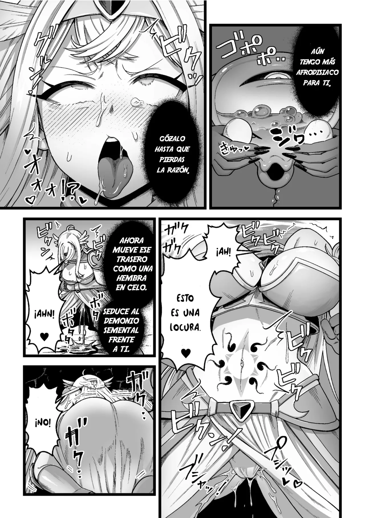 [kitsunekopandanuki (pandanuki)] Kessen no nochi ni [Spanish] image number 7