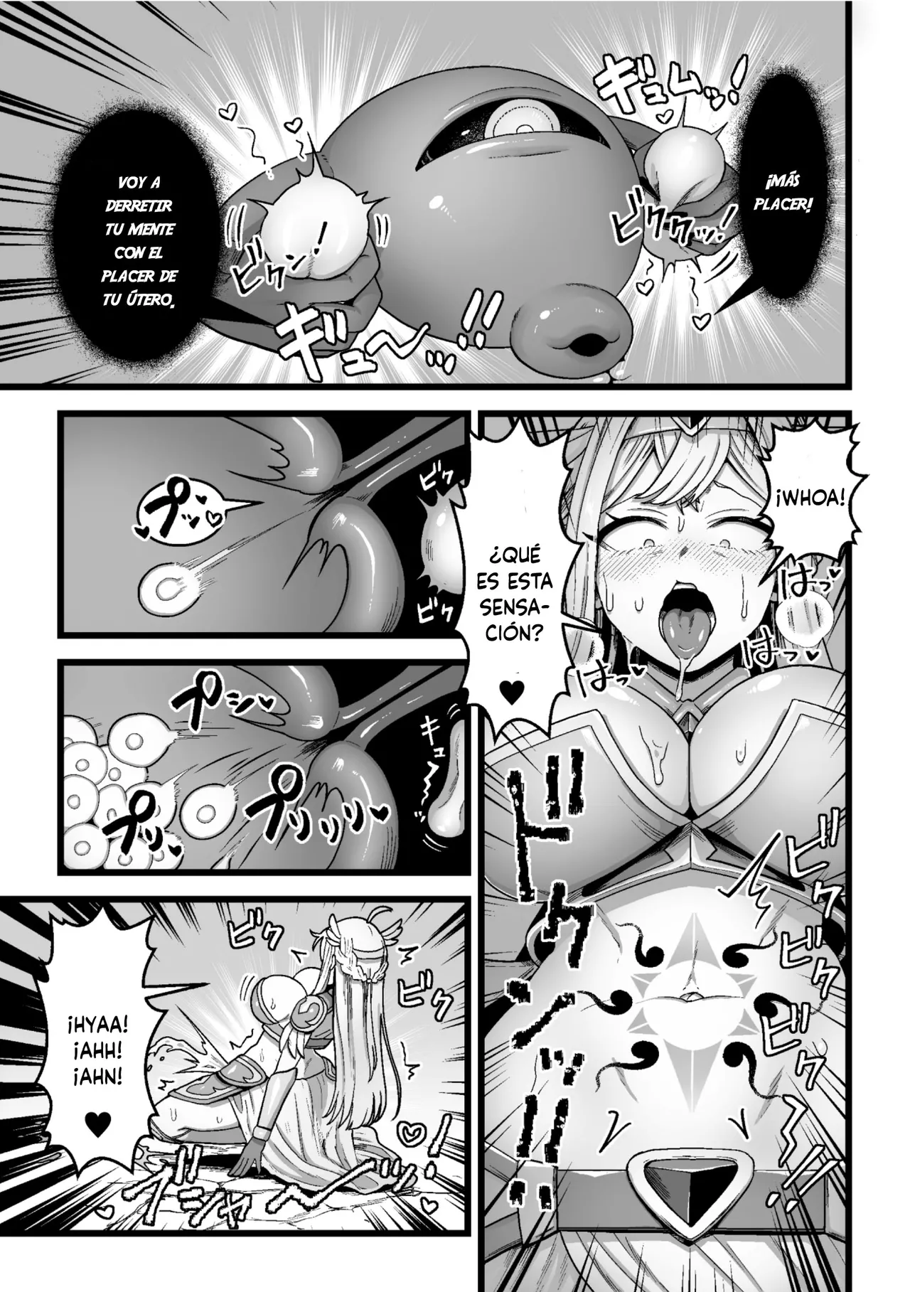 [kitsunekopandanuki (pandanuki)] Kessen no nochi ni [Spanish] image number 9