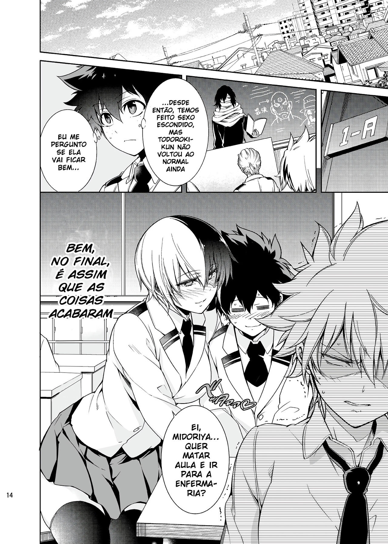 [OMEGA 2-D (Hibino Tomoki, Shima Seiryuu)] Boku no Iinazuke to Osananajimi ga Shuraba Sugiru Ver.5+5.5+COSPLAY (Boku no Hero Academia) [Portuguese-BR] [Ninjaboy] [Digital] 이미지 번호 13