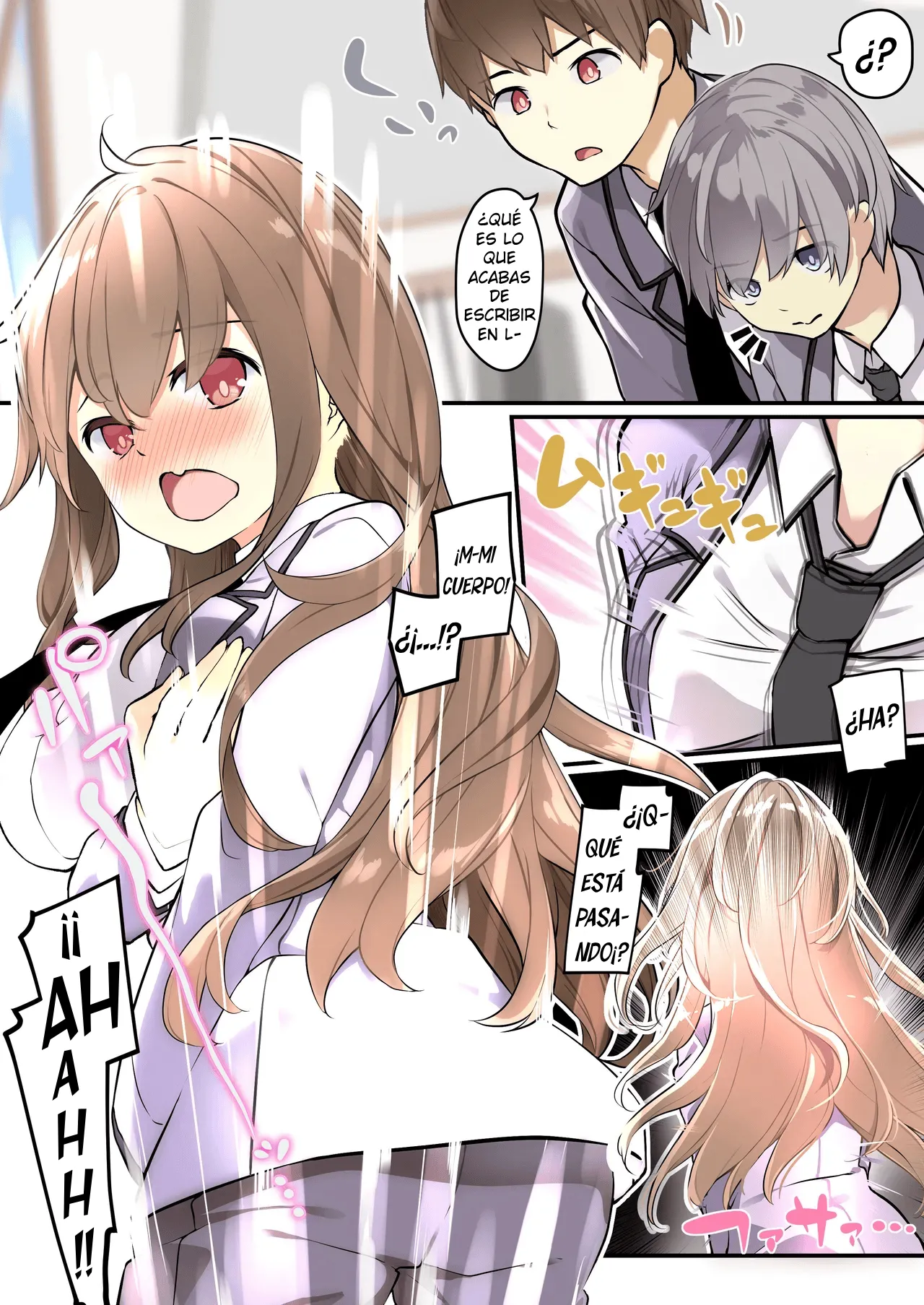 Yuujin o Ore no koto ga Daisuki na Onna no Ko ni Kaihen shitara Yandere-ka shite Ore Made Onna no Ko ni sareta Ken [TF SCANS] 이미지 번호 5