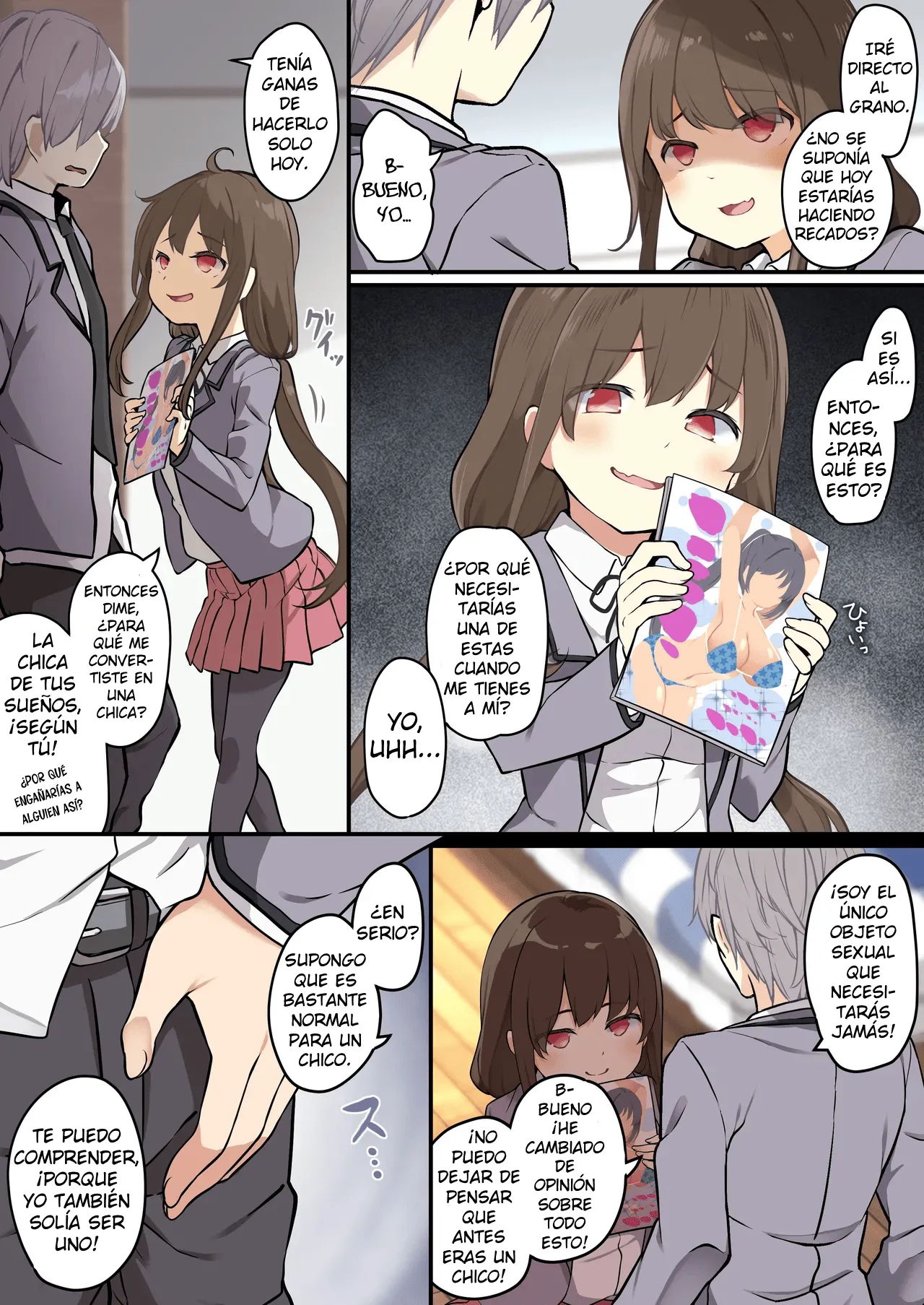 Yuujin o Ore no koto ga Daisuki na Onna no Ko ni Kaihen shitara Yandere-ka shite Ore Made Onna no Ko ni sareta Ken [TF SCANS] 이미지 번호 23