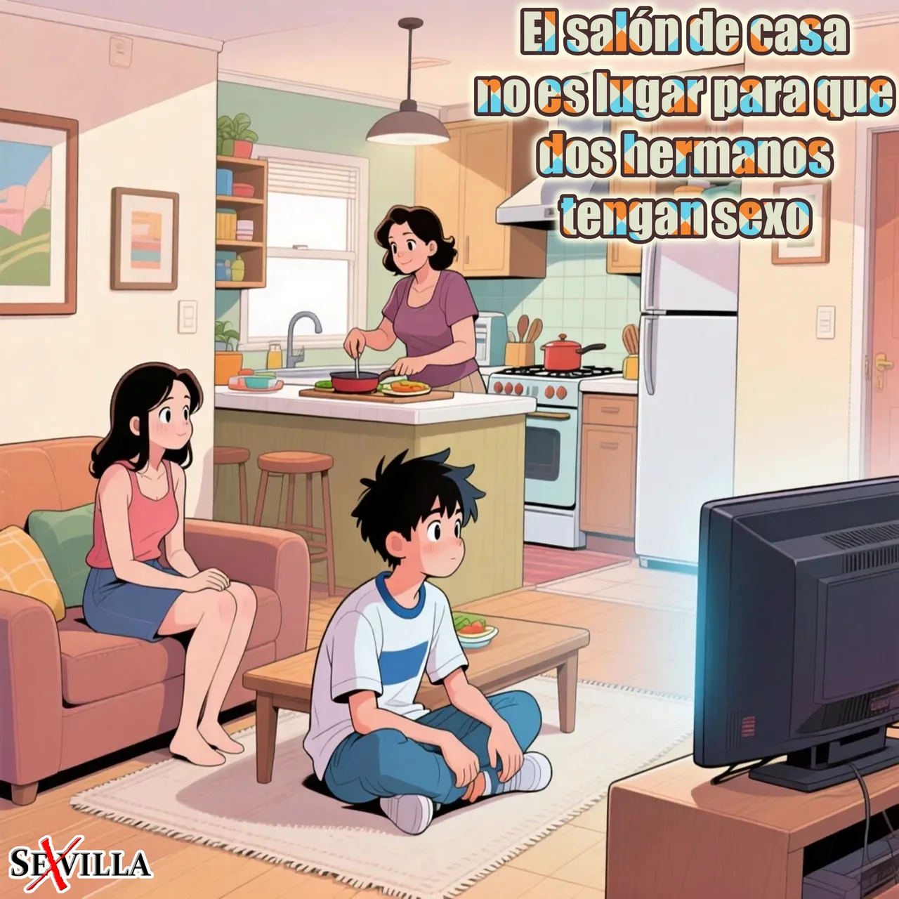 EL SALÓN DE CASA NO ES LUGAR PARA...  [Spanish] [Rewrite] [5eXv1LL4 - Mano Negra - KARAY] image number 1