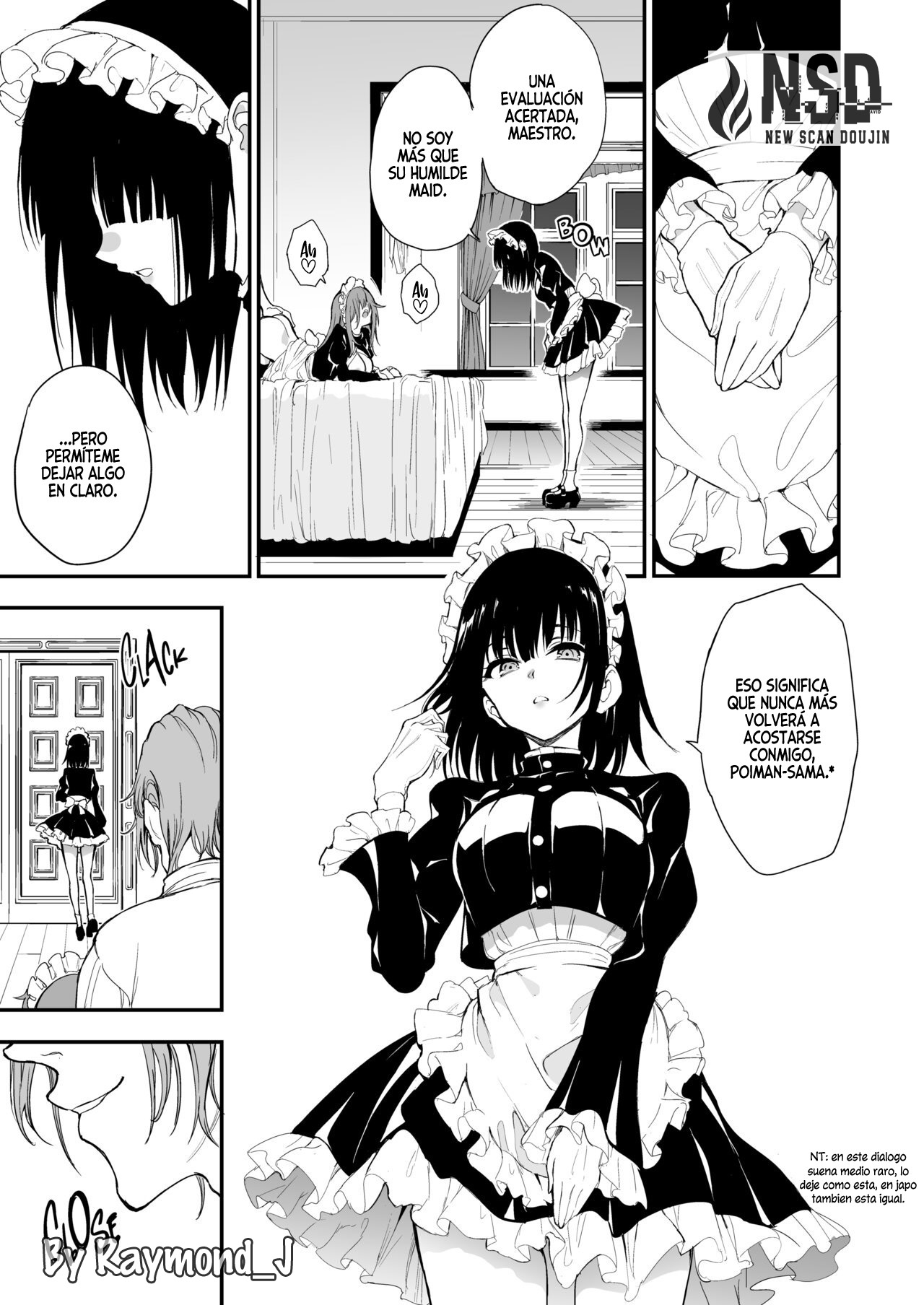[Kyockchokyock (Kyockcho)] Maid Kyouiku. 8 -Botsuraku Kizoku Rurikawa Tsubaki-｜Educación de una Maid. 8 -La Noble Caída, Rurikawa Tsubaki- [Spanish] [New Scan Doujin] [Digital] image number 8