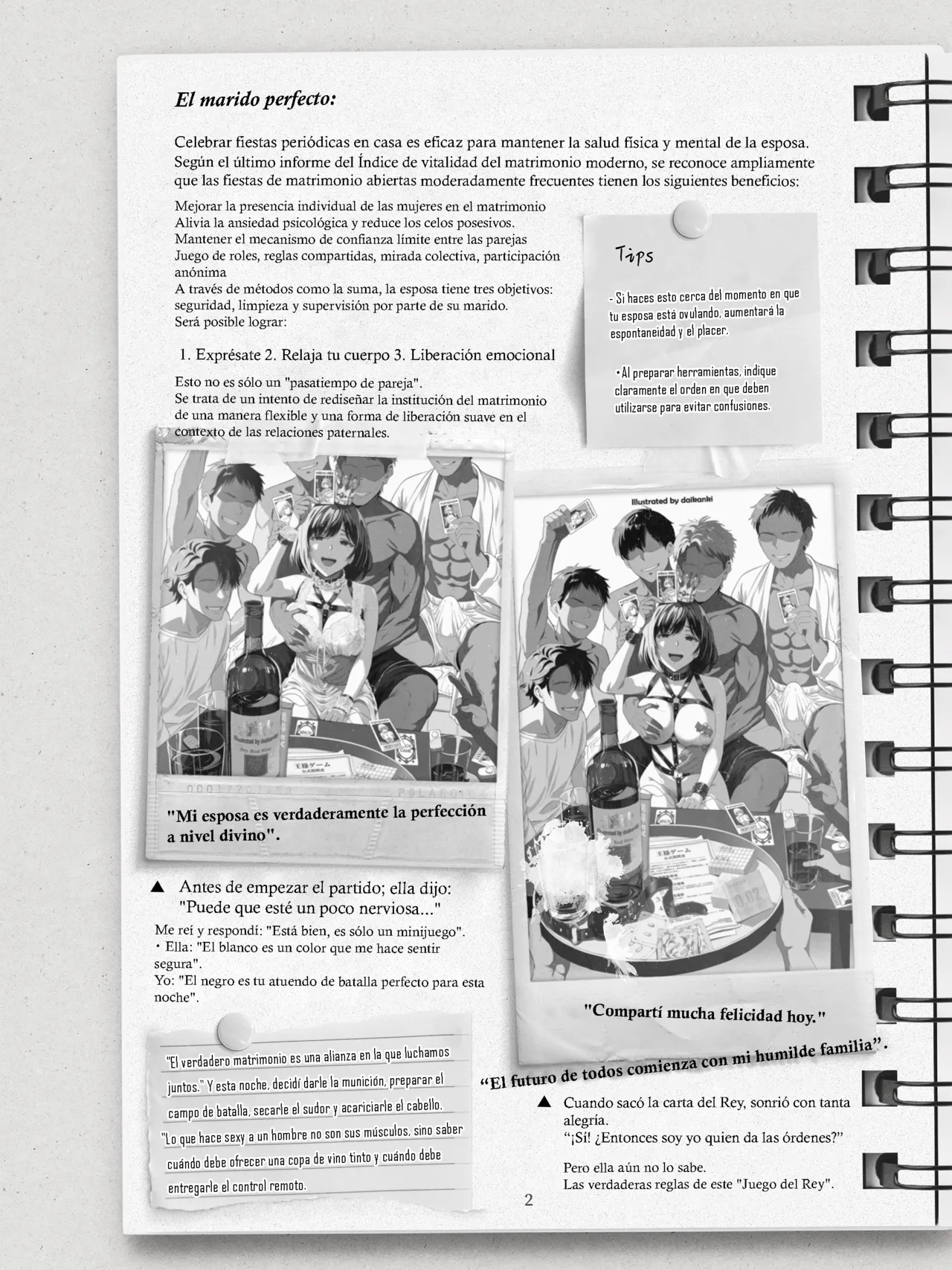 [Daikanki] Kanzen Naru Risou no Otto Manyuaru｜La Guía Completa para el Marido Ideal [Spanish] [La Legión Fantasma] 画像番号 9