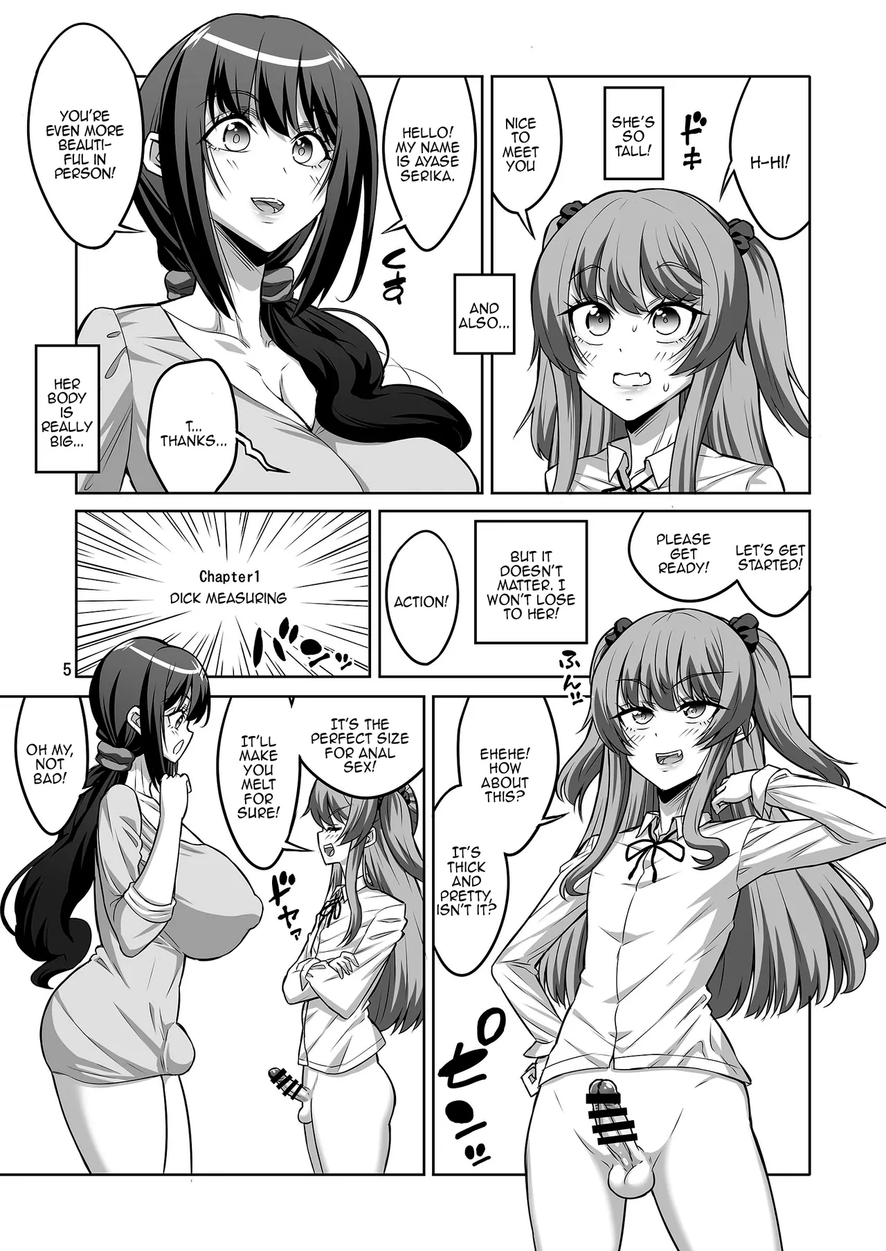 [Senya Sabou (Alpha Alf Layla)] Kono Atashi ga Futanari / Fucking Three Cosplayers for Free [SHORTENED] [English] {Doujins.com} numero di immagine  36