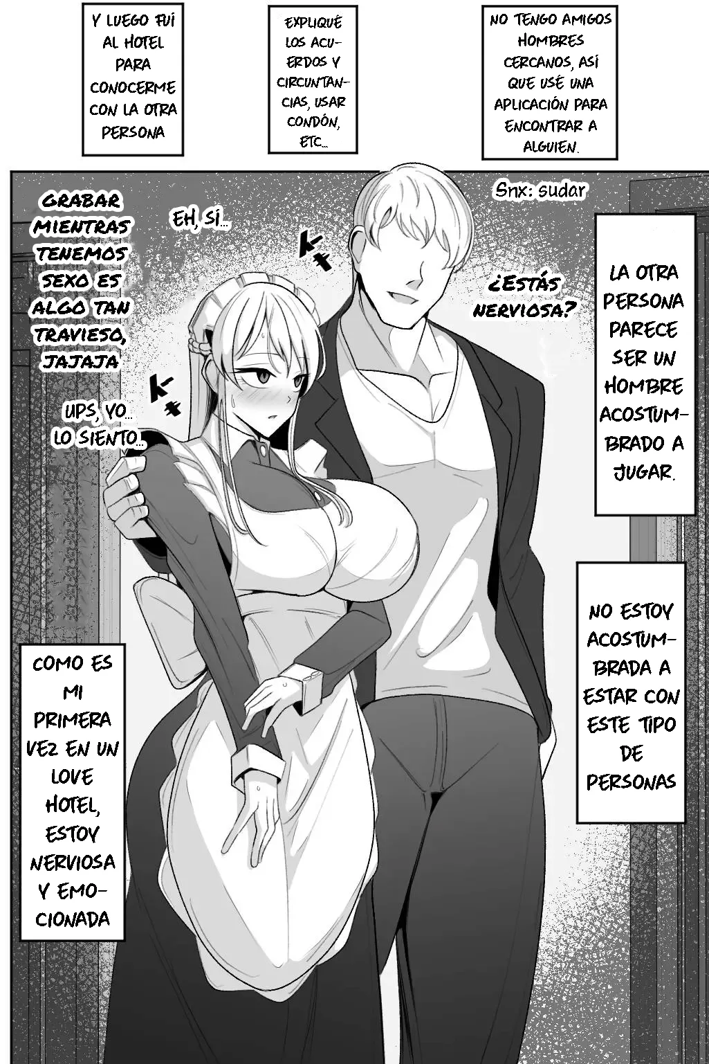 [Bekkou Kansoku] Boku no Maid no Netorase Douga｜El Video Netorase de Mi Criada [Spanish] [La Legión Fantasma] 이미지 번호 5