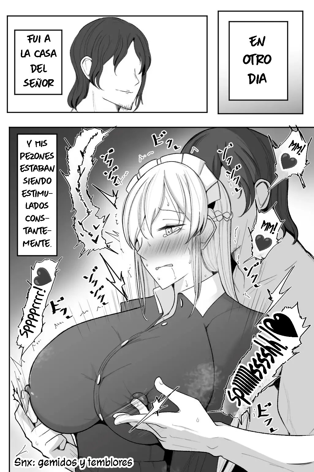 [Bekkou Kansoku] Boku no Maid no Netorase Douga｜El Video Netorase de Mi Criada [Spanish] [La Legión Fantasma] 이미지 번호 31