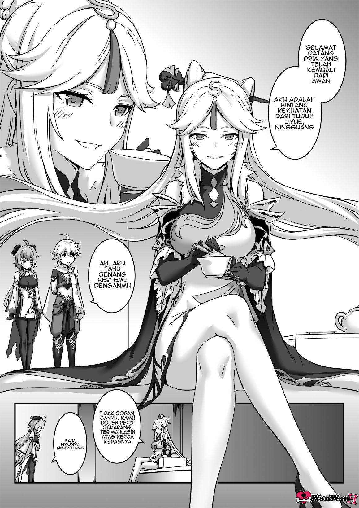 [Longow Flintlock] Ningguang (Genshin Impact) [Bahasa Indonesia] {WanWanH} 图片编号 4