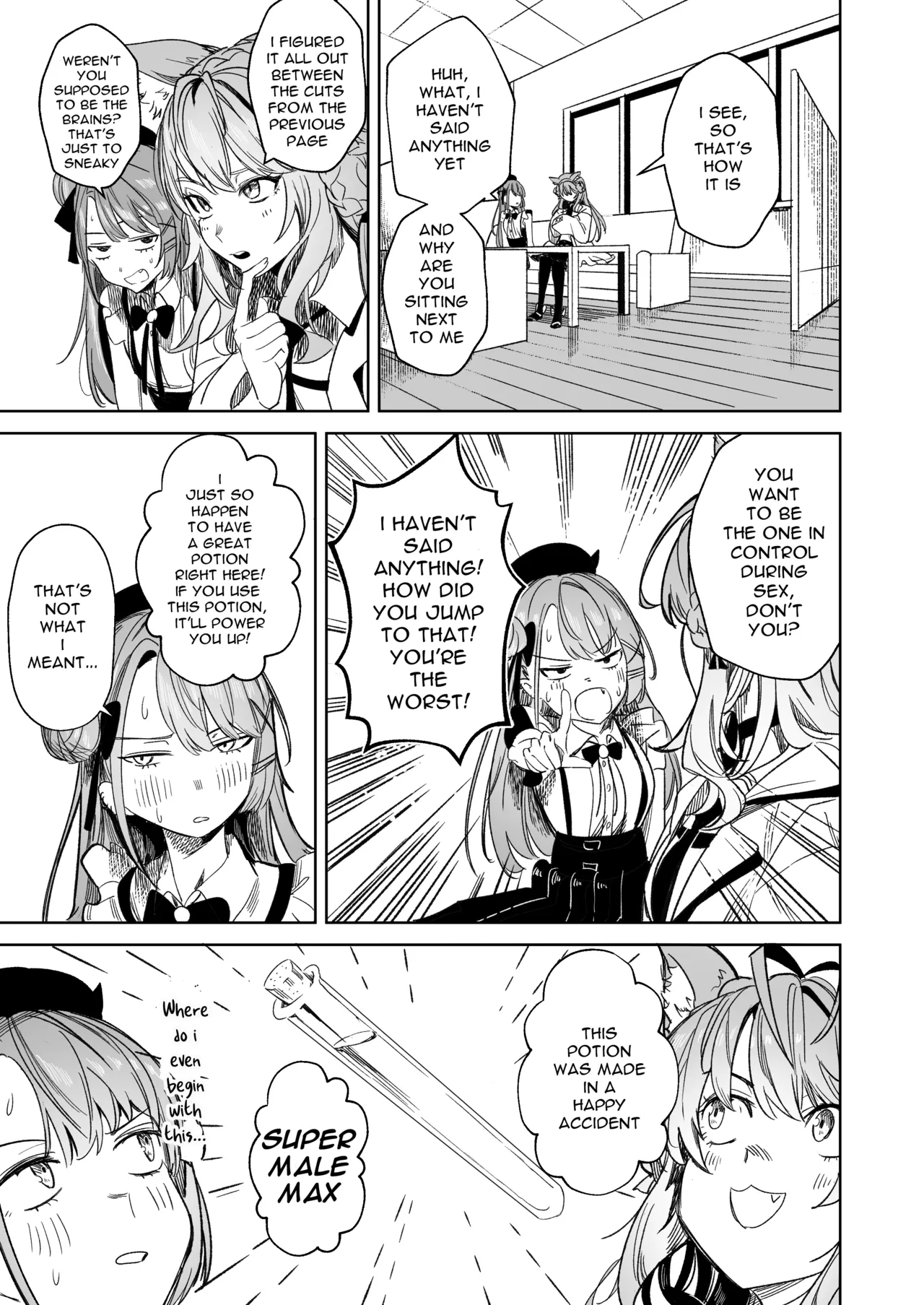 [DoubleDragon Warehouse(龍龍)] DREAMLIKE COMET&DEVIL 2 (Hoshimachi Suisei, Tokoyami Towa) [English] [Digital] numero di immagine  11