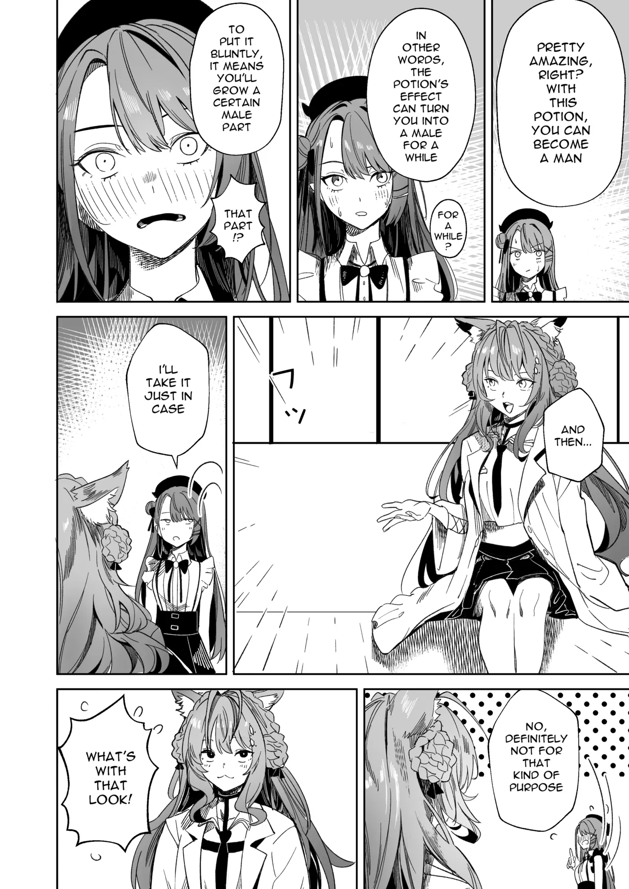 [DoubleDragon Warehouse(龍龍)] DREAMLIKE COMET&DEVIL 2 (Hoshimachi Suisei, Tokoyami Towa) [English] [Digital] numero di immagine  12