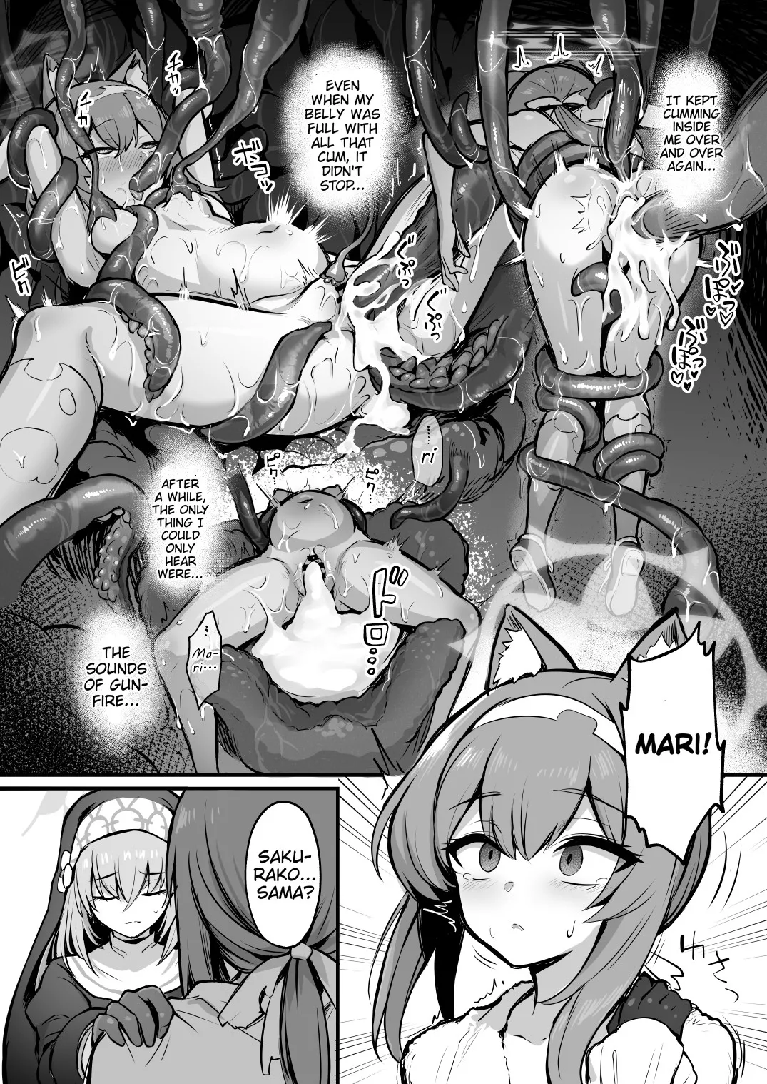 [Naminori Navy (ebinavy)] Mari Shokushu Ochi II | Mari's Fall to Tentacles II [Rakka] (Blue Archive) [English] [C&C Scans] [Digital] 图片编号 29