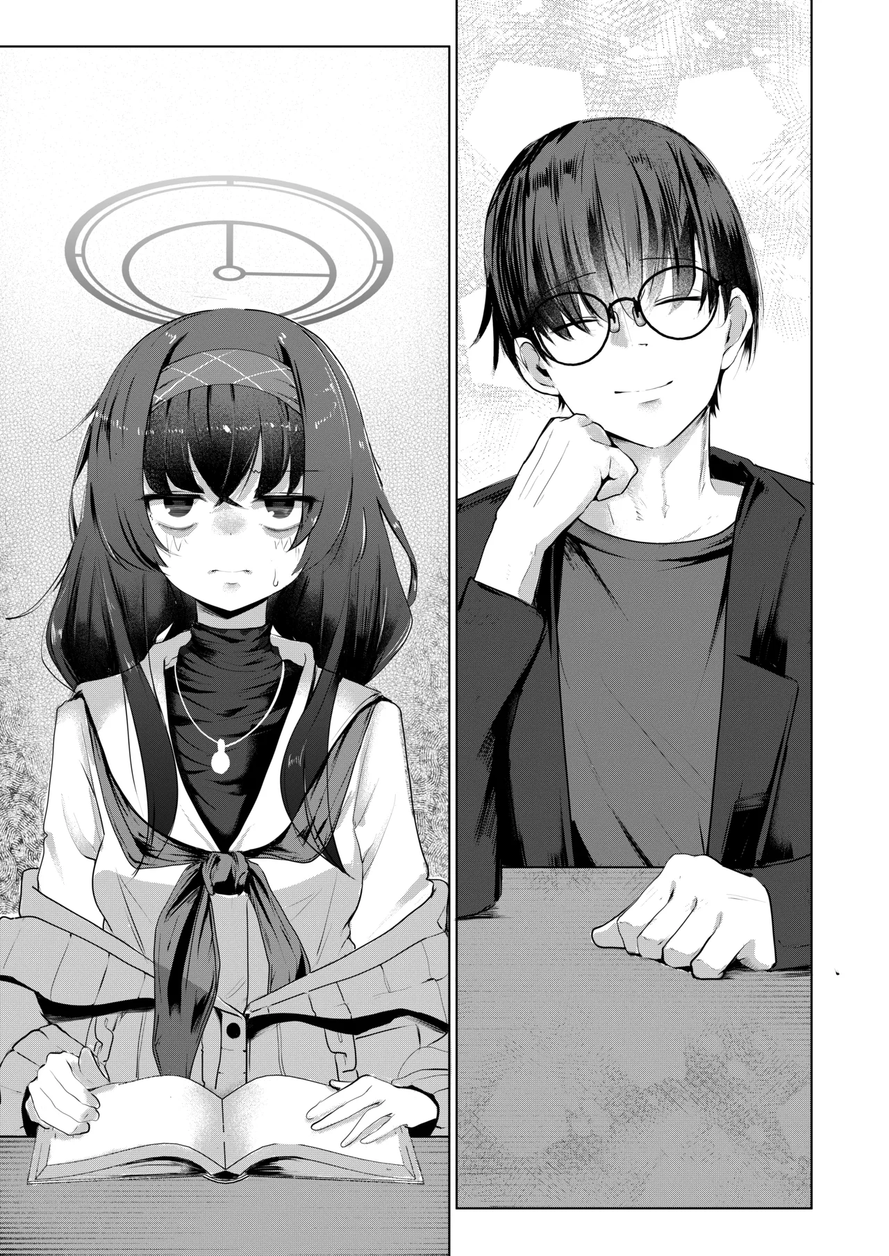 [Dra5nize (Onigashima Eryu)] Bukiyou ni Warau Ui ga Suki - Before the brilliant world | 喜欢如此笨拙地笑着的你 - Before the brilliant world (Blue Archive) [Chinese] [欶澜汉化组] [Digital] 이미지 번호 7