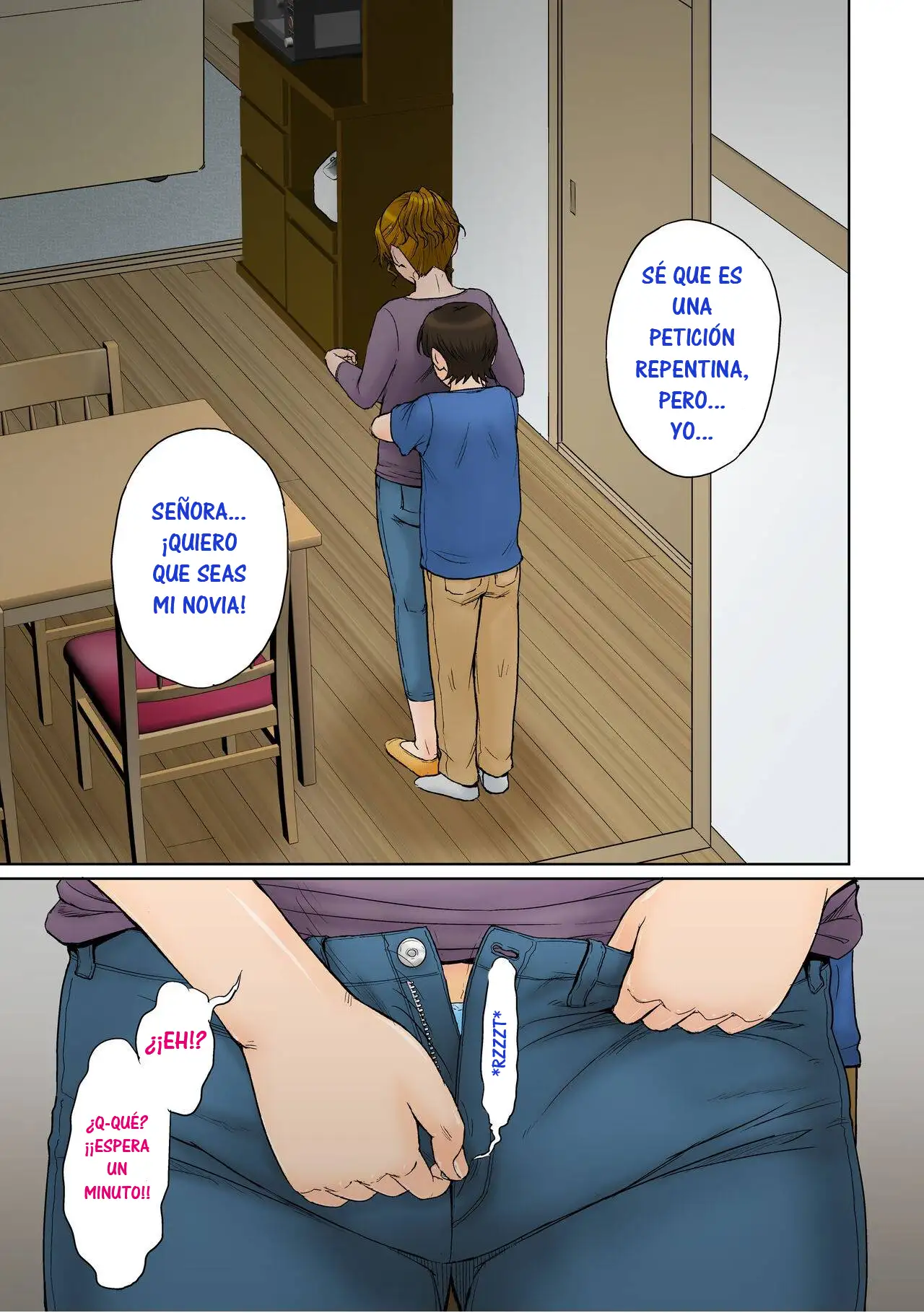 [MOON RULER (Tsukino Jyogi)] Toaru Jukujo Zuki Danshi no Love Hame Koukanroku File 01｜El Registro Sexual de Cierto Joven Amante de las Mujeres Maduras - Archivo 01 [Spanish] [RYU-SHINS] [Digital] 이미지 번호 8