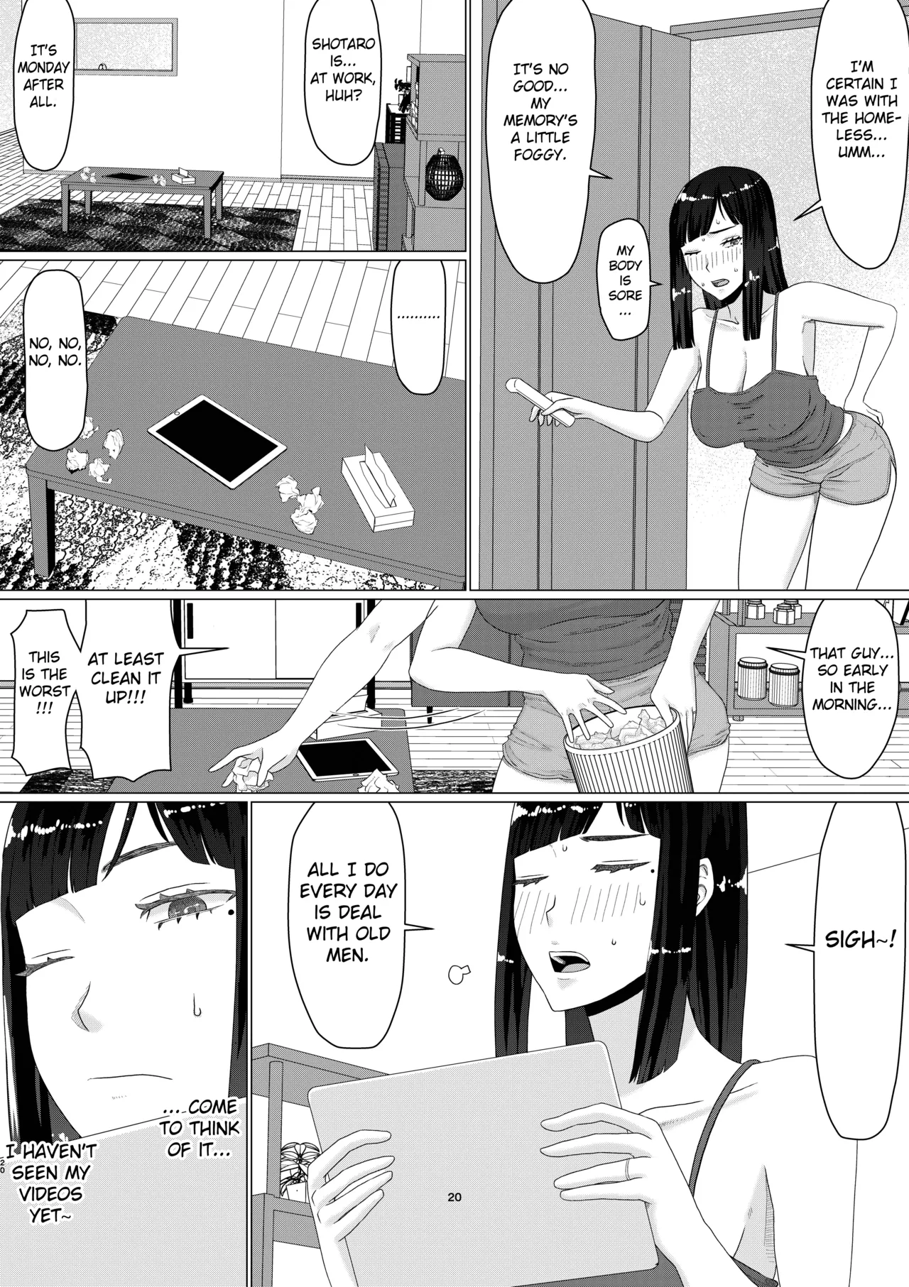 [Jigoku no Nyanko] Chieri-san Can't Lose! 3 - A Perverted Toilet Wife Who Can Be Fertilized With Anyone's Sperm With Her Husband's Approval - Part 2  [English] [Fated Circle] 图片编号 25