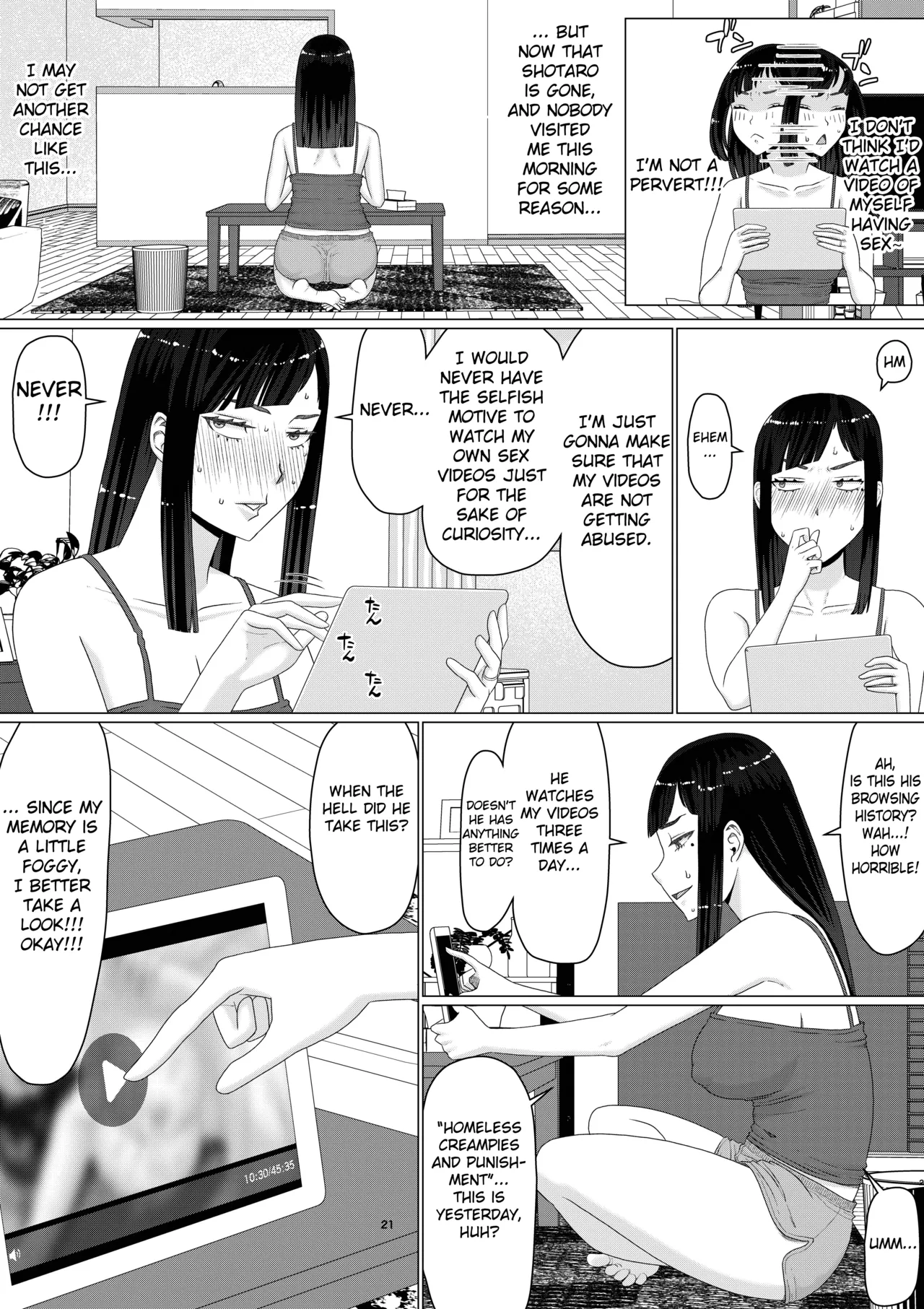 [Jigoku no Nyanko] Chieri-san Can't Lose! 3 - A Perverted Toilet Wife Who Can Be Fertilized With Anyone's Sperm With Her Husband's Approval - Part 2  [English] [Fated Circle] 图片编号 26