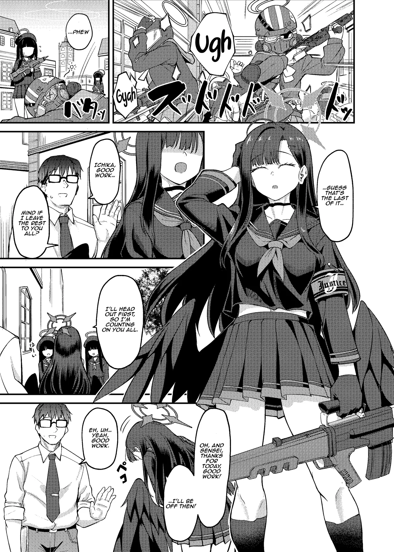 [Hx3I (Hirano Kawajuu)] Ichika Umussu! | Ichika is About to Lay Her Egg! (Blue Archive) [English] [Aishi21] [Digital] numero di immagine  3