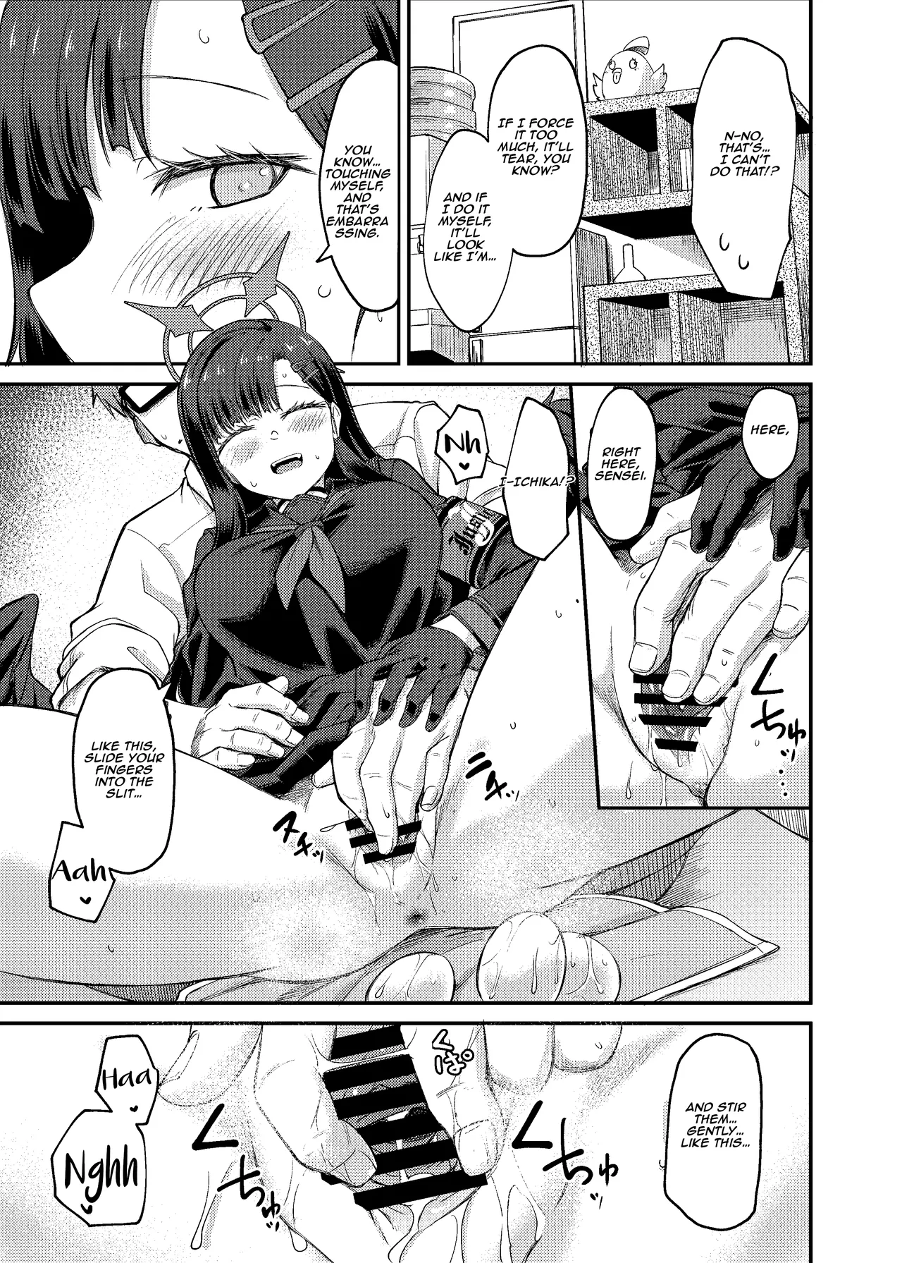 [Hx3I (Hirano Kawajuu)] Ichika Umussu! | Ichika is About to Lay Her Egg! (Blue Archive) [English] [Aishi21] [Digital] numero di immagine  15