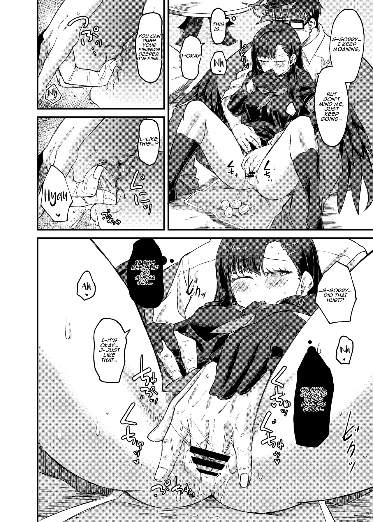 [Hx3I (Hirano Kawajuu)] Ichika Umussu! | Ichika is About to Lay Her Egg! (Blue Archive) [English] [Aishi21] [Digital] numero di immagine  16