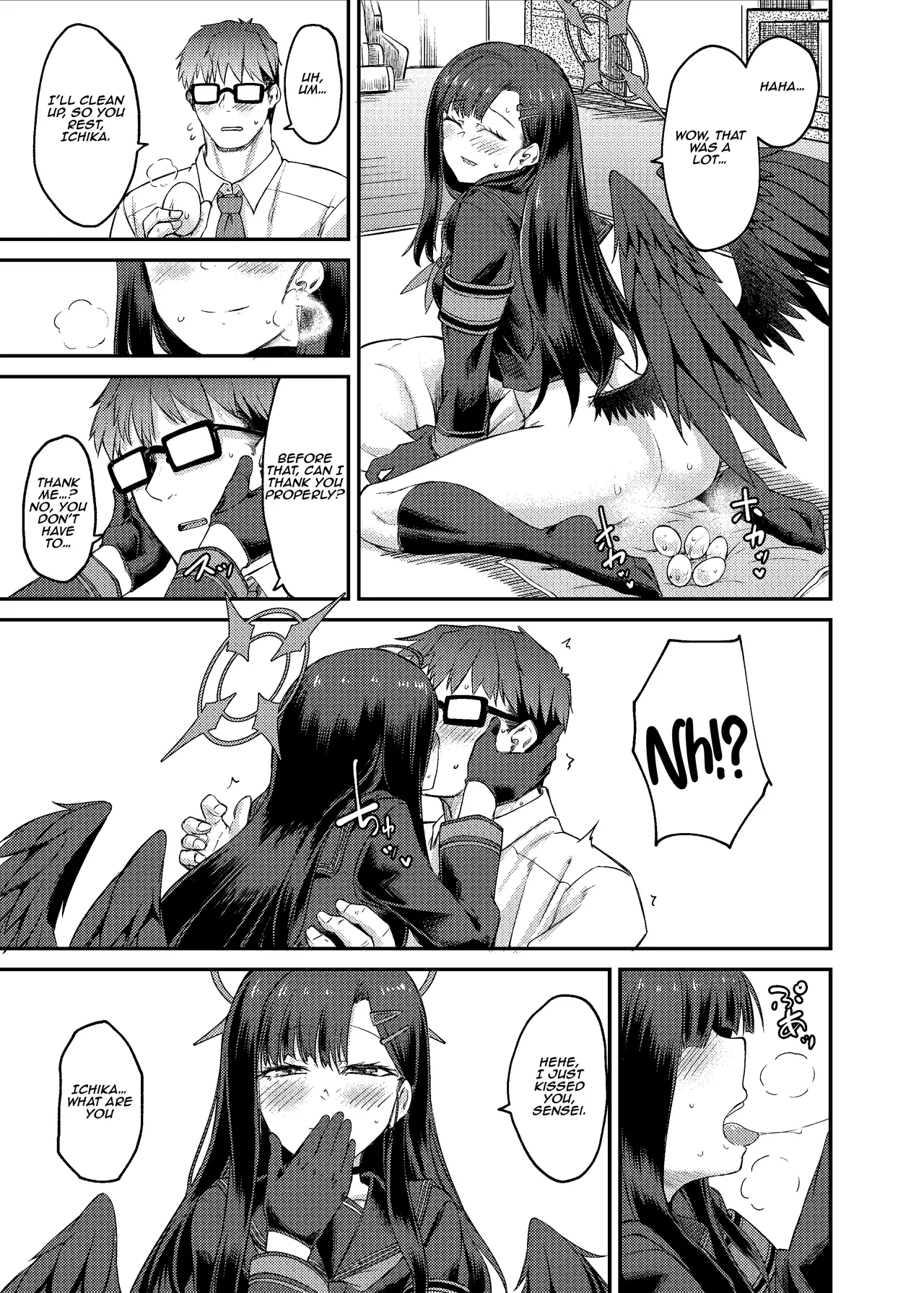 [Hx3I (Hirano Kawajuu)] Ichika Umussu! | Ichika is About to Lay Her Egg! (Blue Archive) [English] [Aishi21] [Digital] numero di immagine  21