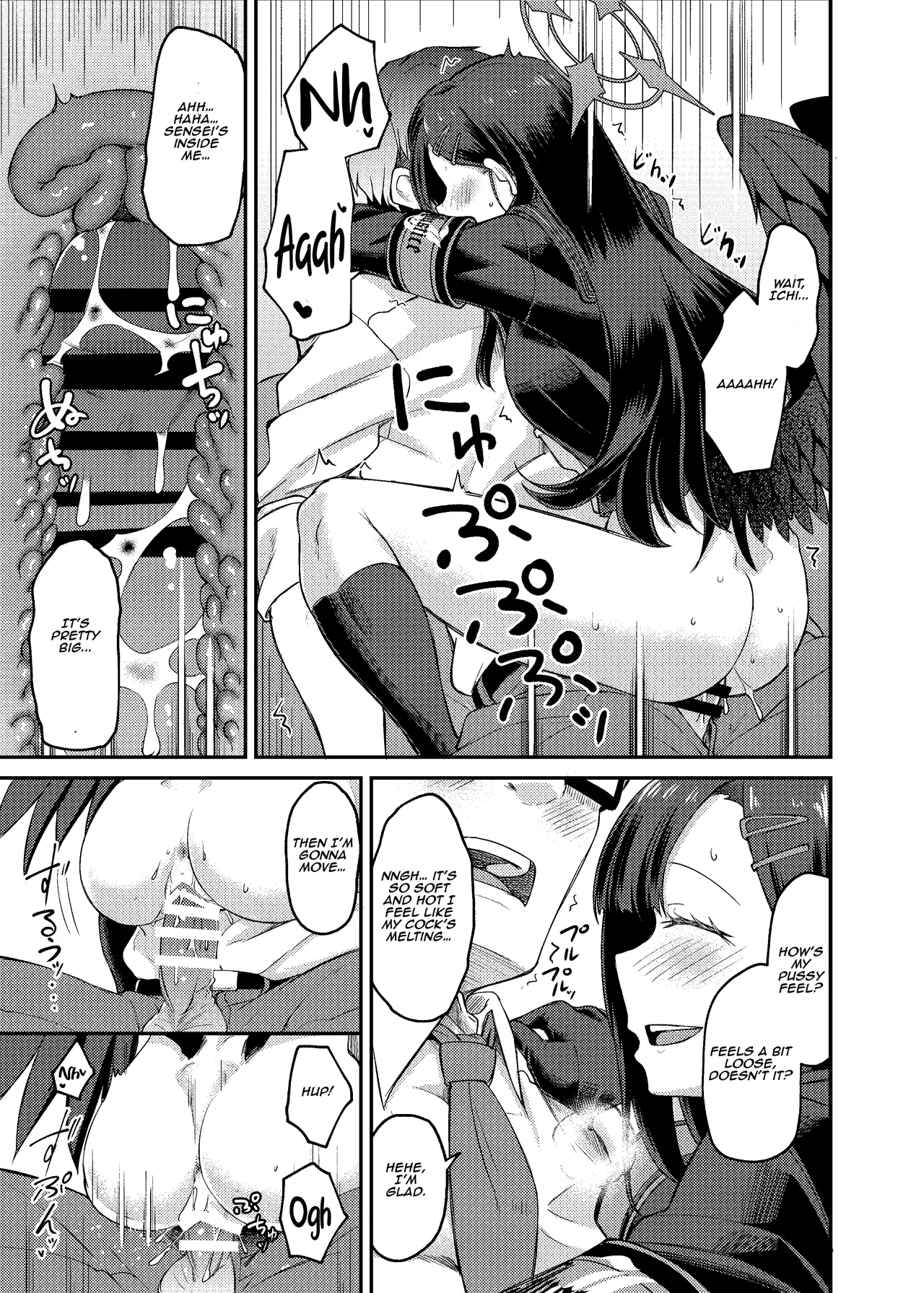 [Hx3I (Hirano Kawajuu)] Ichika Umussu! | Ichika is About to Lay Her Egg! (Blue Archive) [English] [Aishi21] [Digital] numero di immagine  23