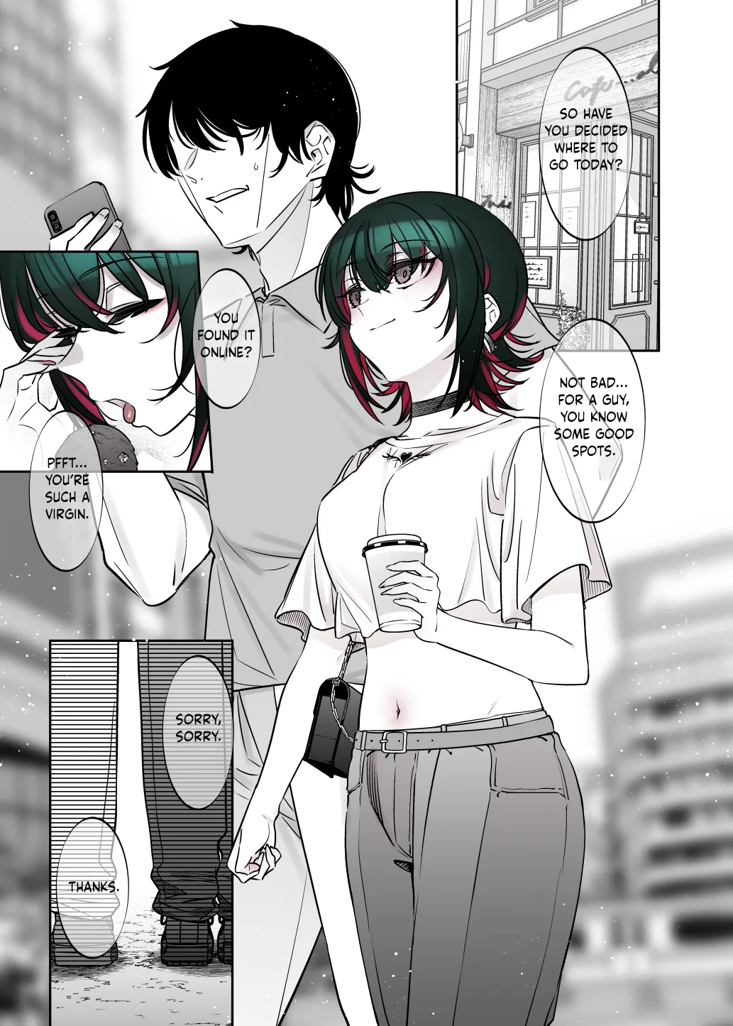 [Nazunaya Honpo (7zu7)] Mechakucha Jiraippoi kedo Ne wa Yasashisouna Ko | Serious Land Mine Vibes but Deep Down She Seems Sweet [English] [Hakua] [Digital] 画像番号 32