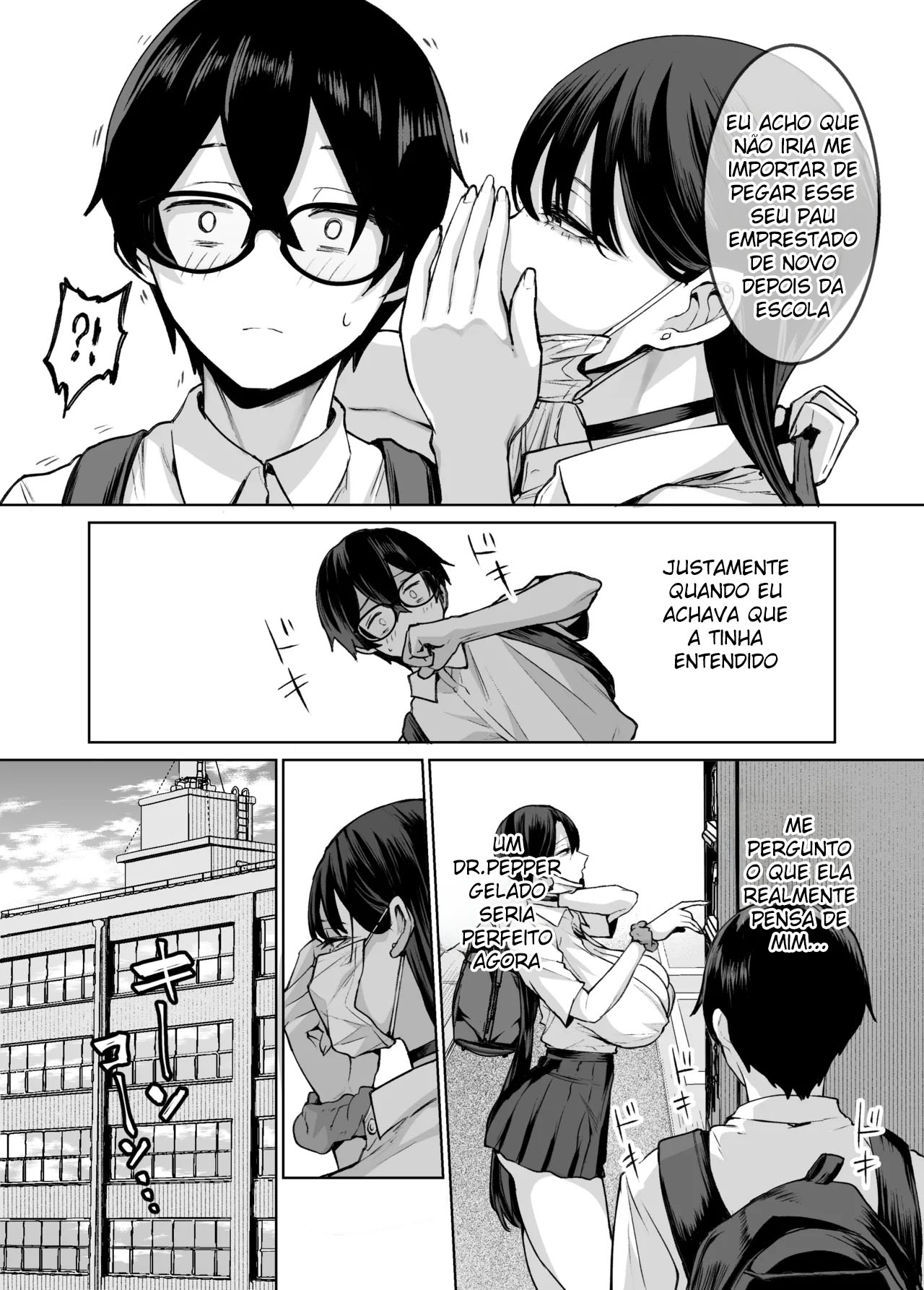 [Hanekkaeri (Ricochet)] Otaku no Boku ni mo Nakadashi Sasete Kureru Yasashii Yariman Bitch Gal 2 [Portuguese-BR] imagen número 10