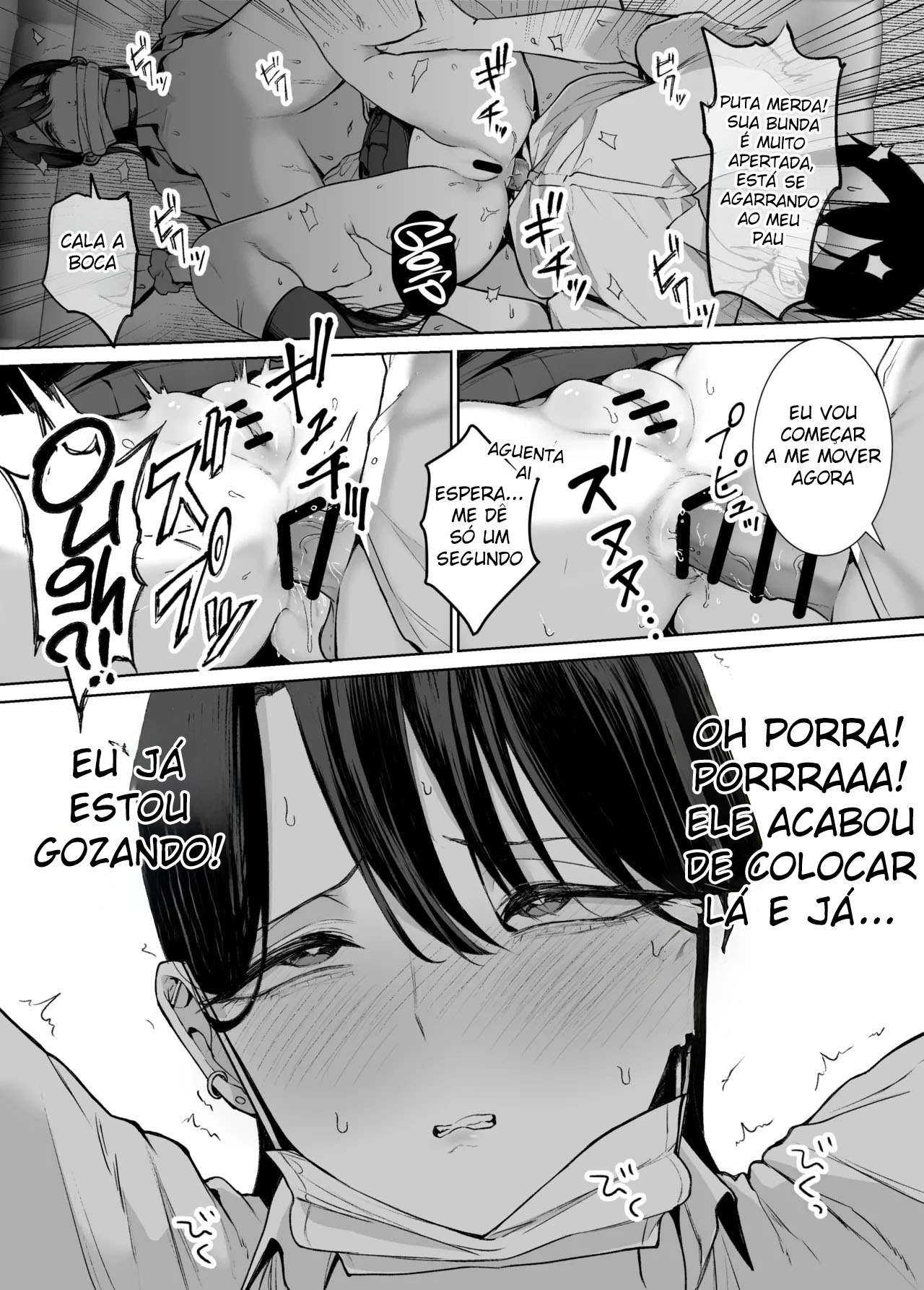 [Hanekkaeri (Ricochet)] Otaku no Boku ni mo Nakadashi Sasete Kureru Yasashii Yariman Bitch Gal 2 [Portuguese-BR] imagen número 36